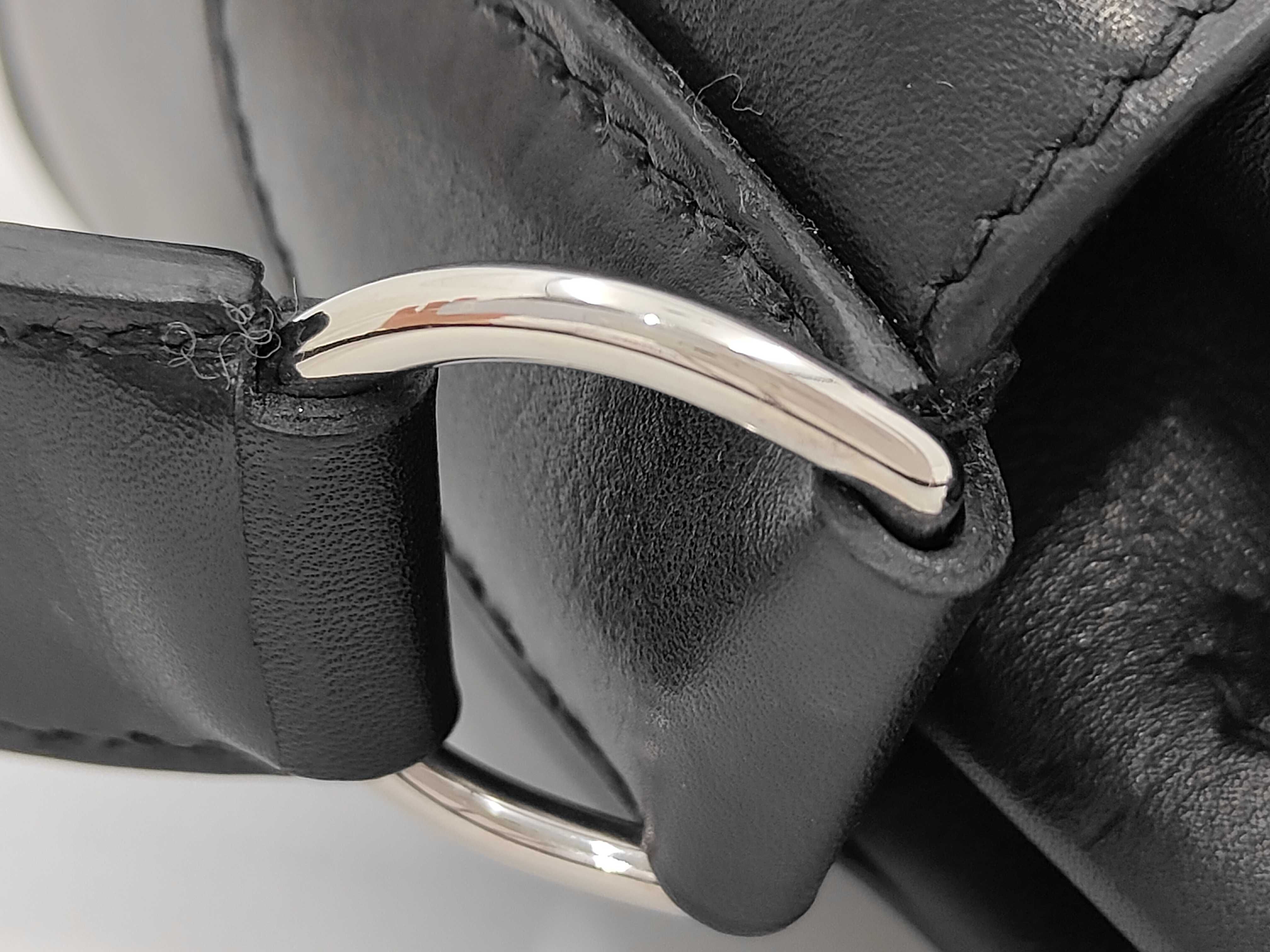 Kelly Messenger PM Evergrain Black SS K Stamp Shoulder Bag — view 6