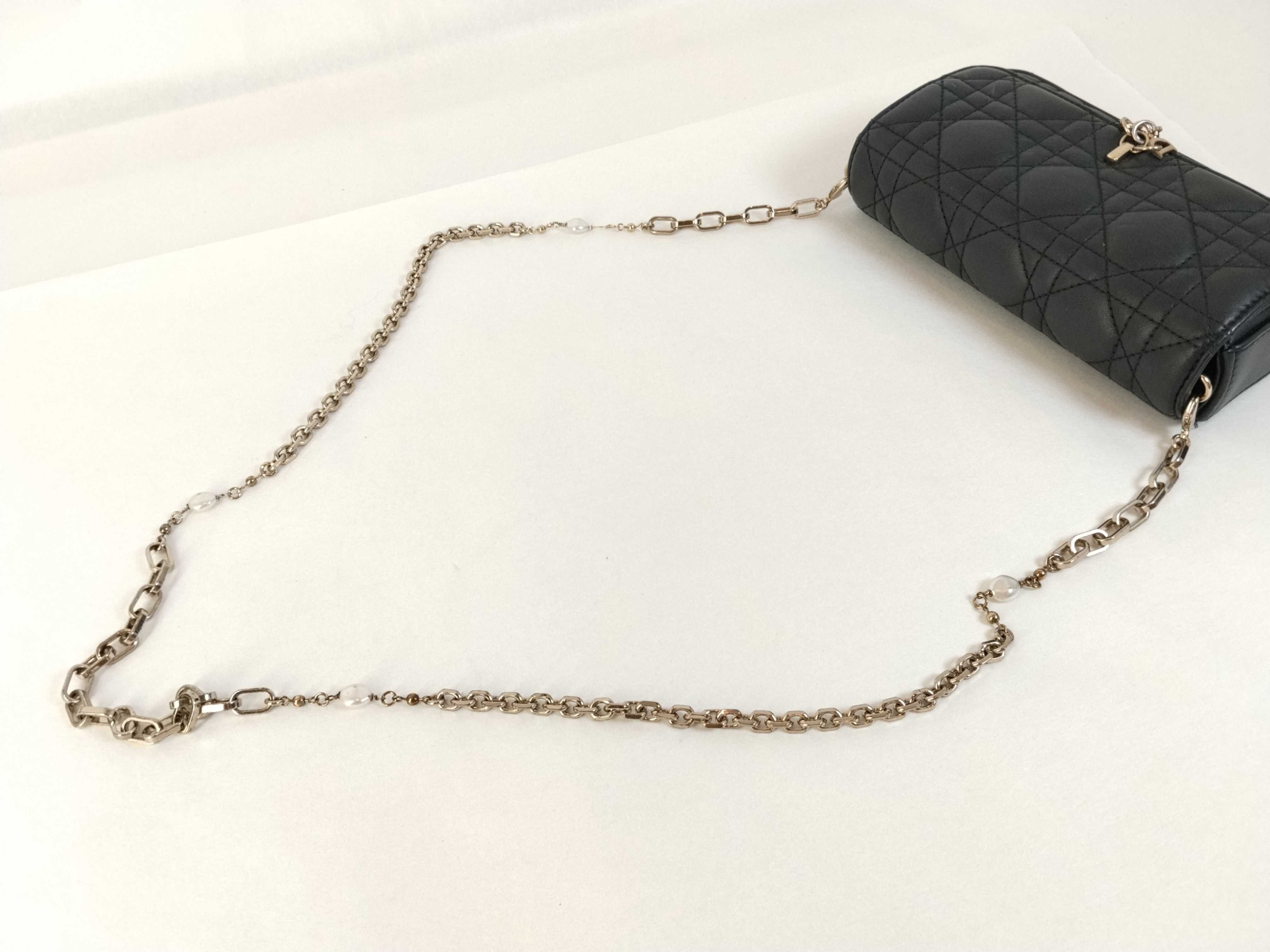 Lady Dior / Christian Shoulder Bag, Cannage Stitch, Smartphone Pouch, Chain Shoulder Bag — view 3