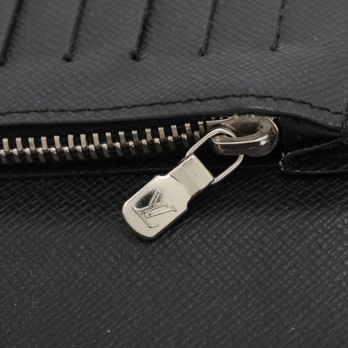 Taiga Portefeuille Brazza M30285 RA0210 Noir Long Wallet with Initials — view 11