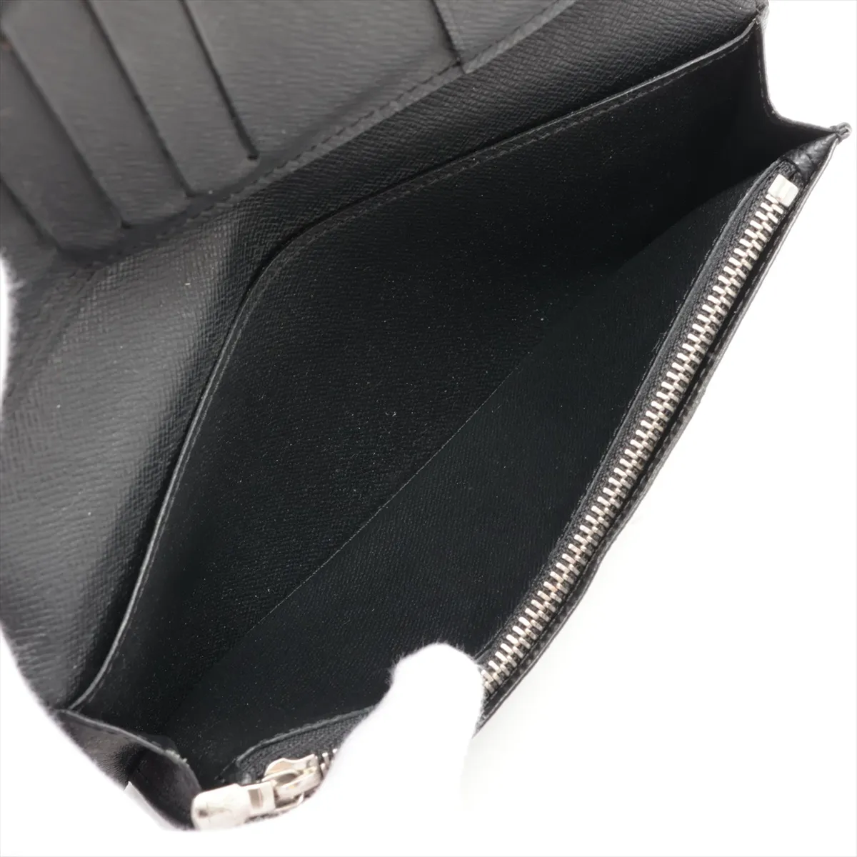 Taiga Portefeuille Brazza M30285 RA0210 Noir Long Wallet with Initials — view 6