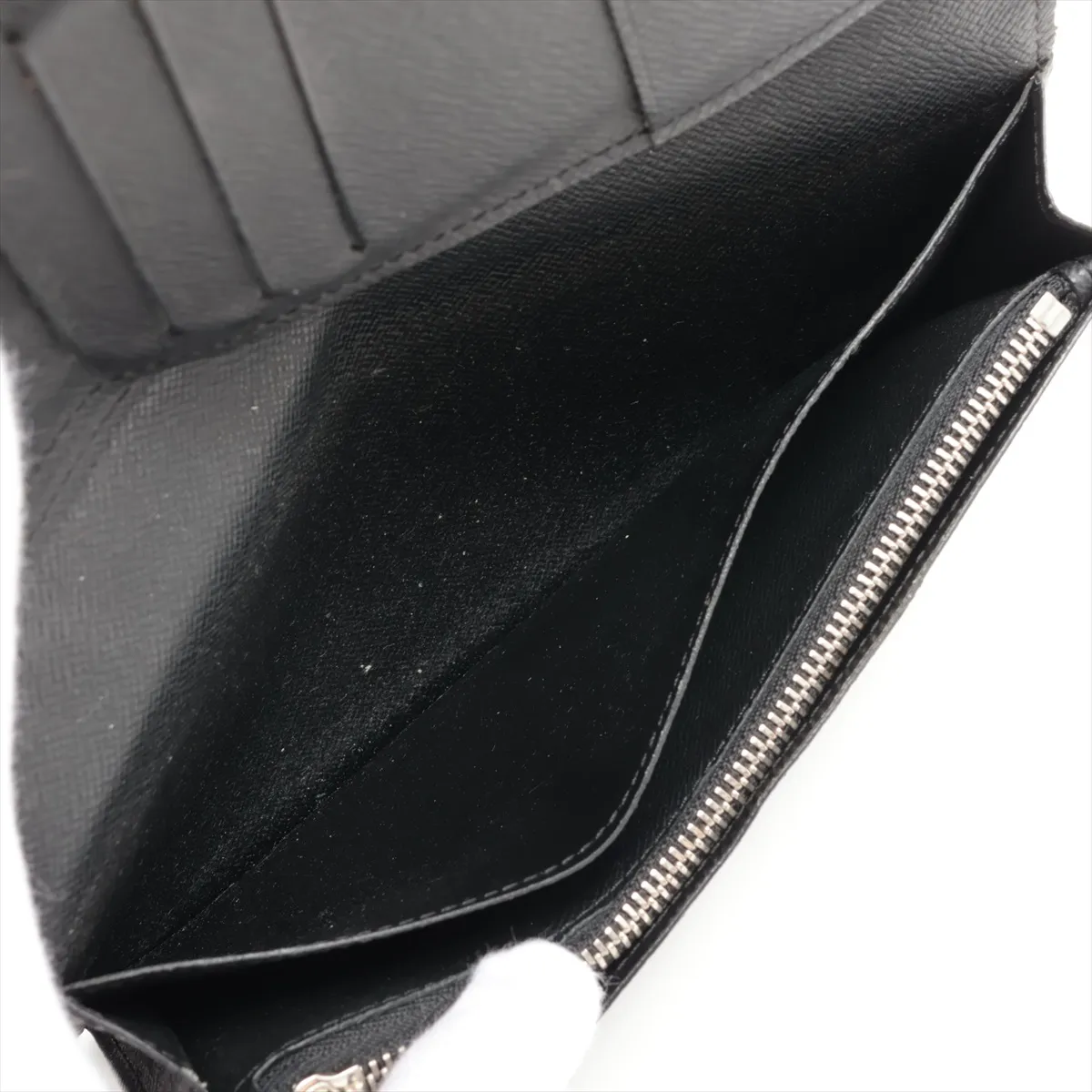Taiga Portefeuille Brazza M30285 RA0210 Noir Long Wallet with Initials — view 7