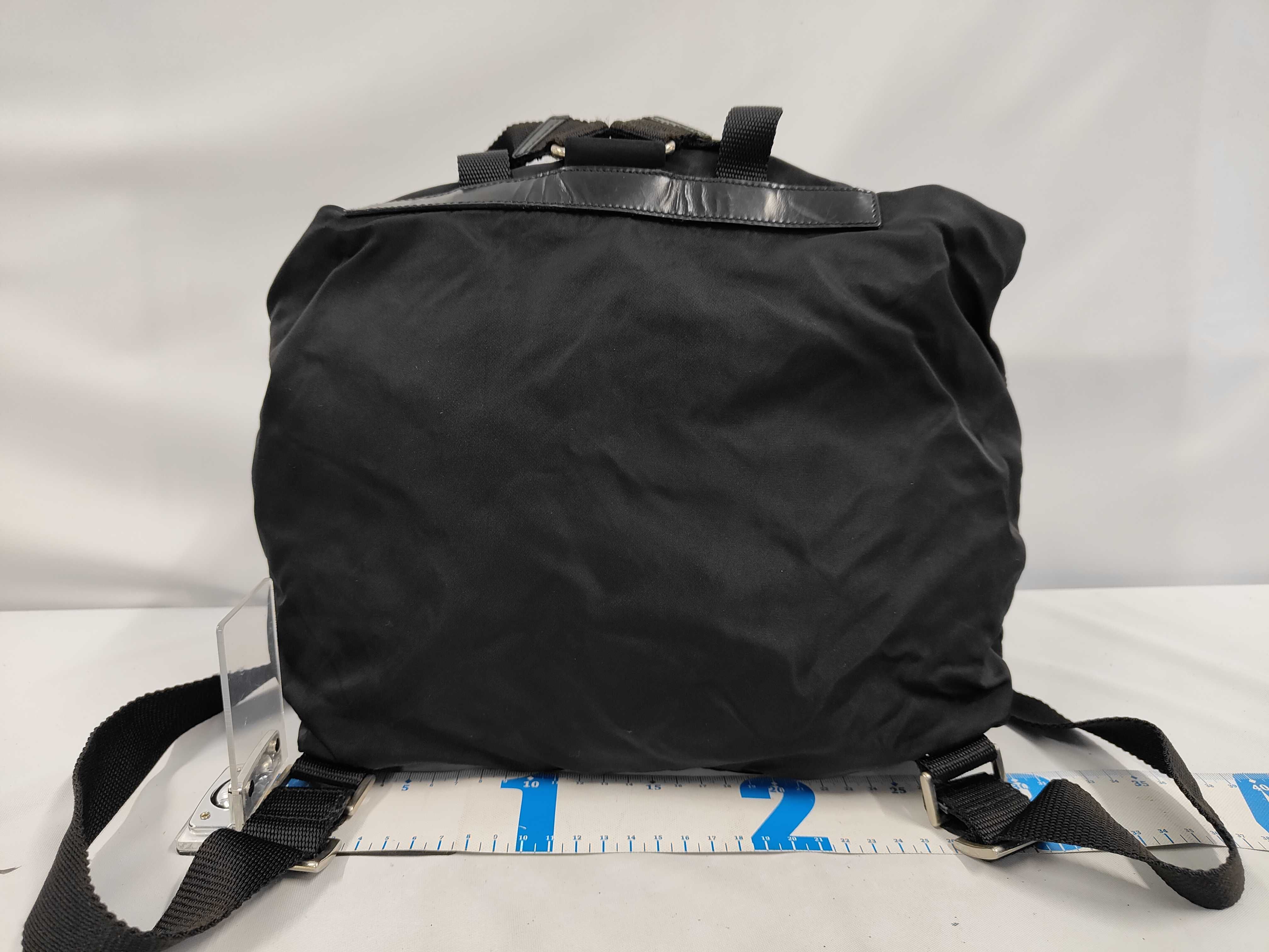 Tessuto Backpack/Rucksack, Black — view 2
