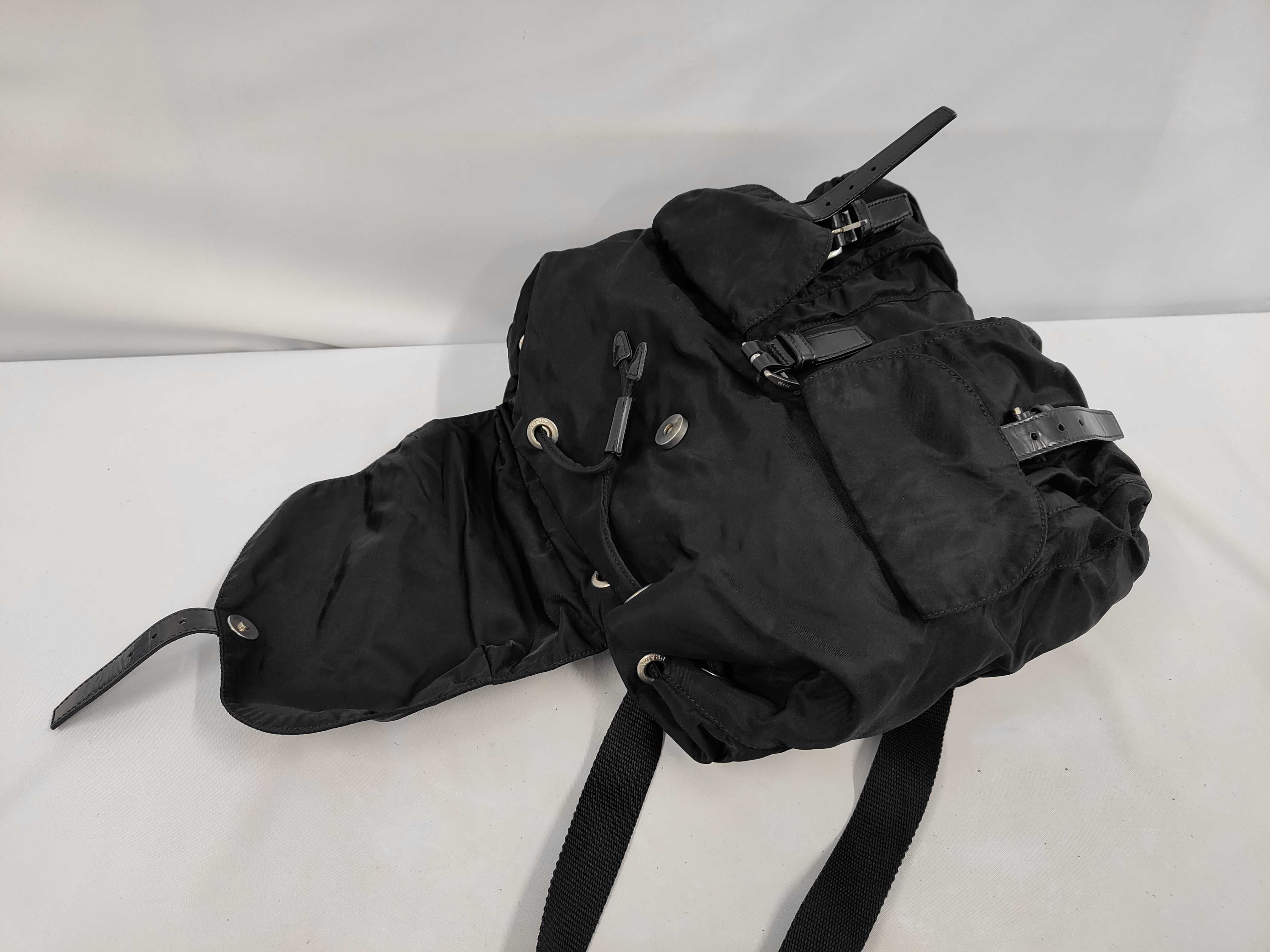 Tessuto Backpack/Rucksack, Black — view 7