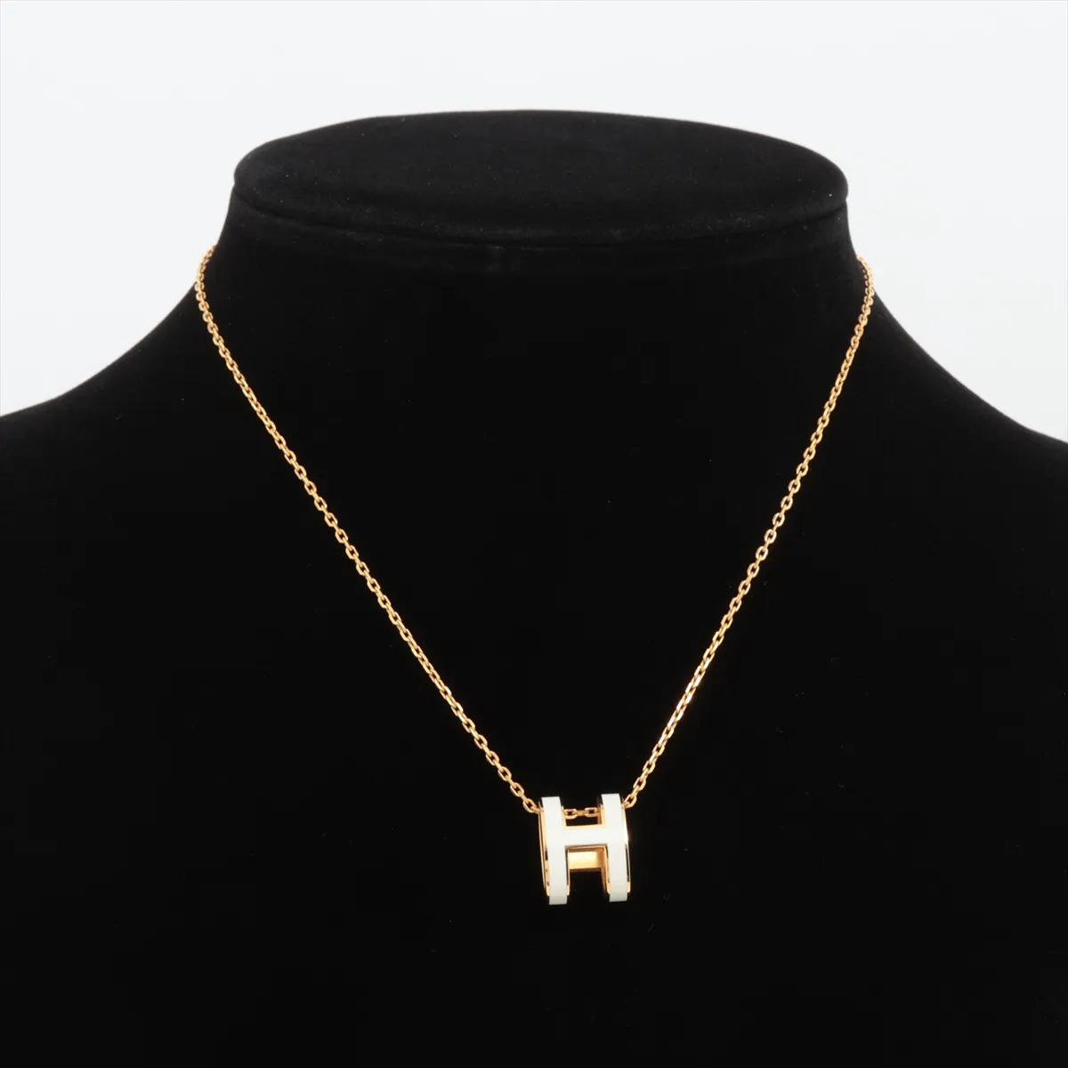Pop H Necklace GP Gold — view 5