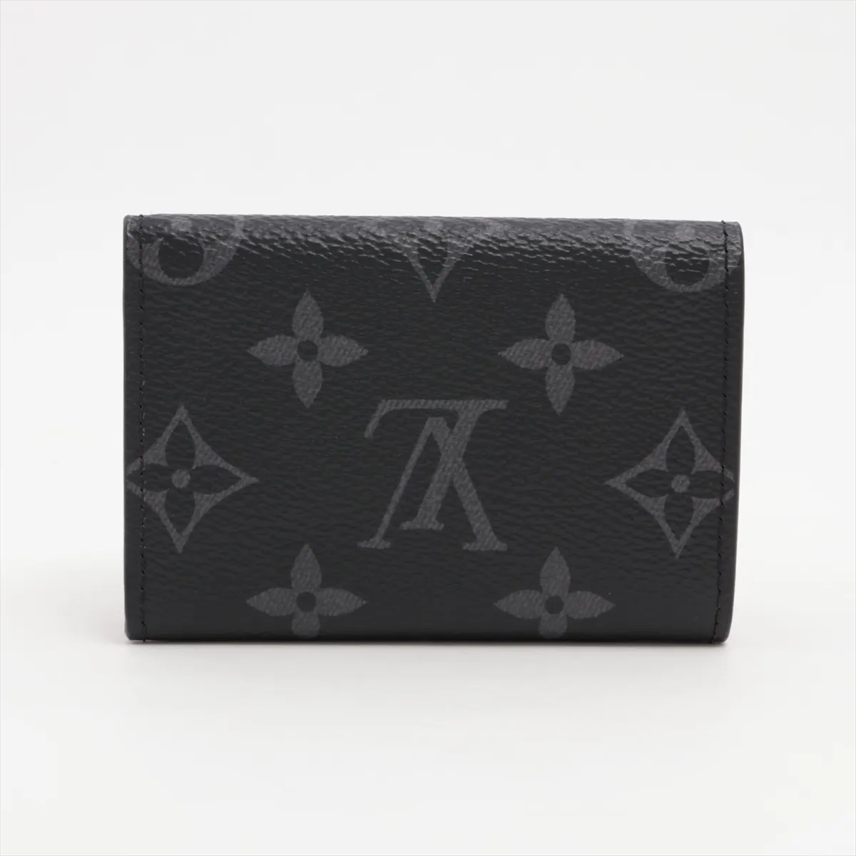 Monogram Eclipse Discovery Compact Wallet M45417 Light Gray x Black Compact Wallet RFID Activated — view 2
