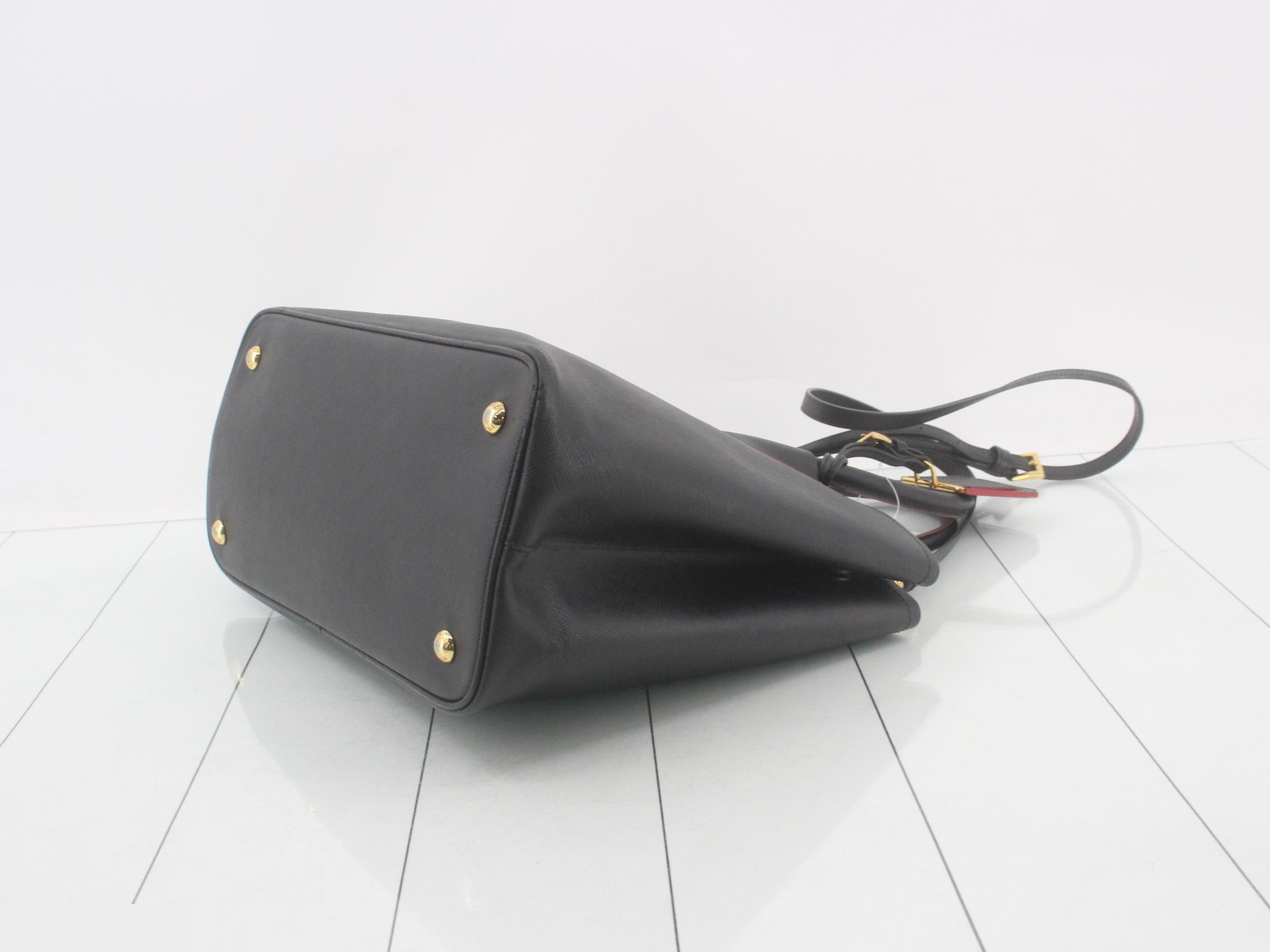 Doublé Saffiano Shoulder Bag — view 6