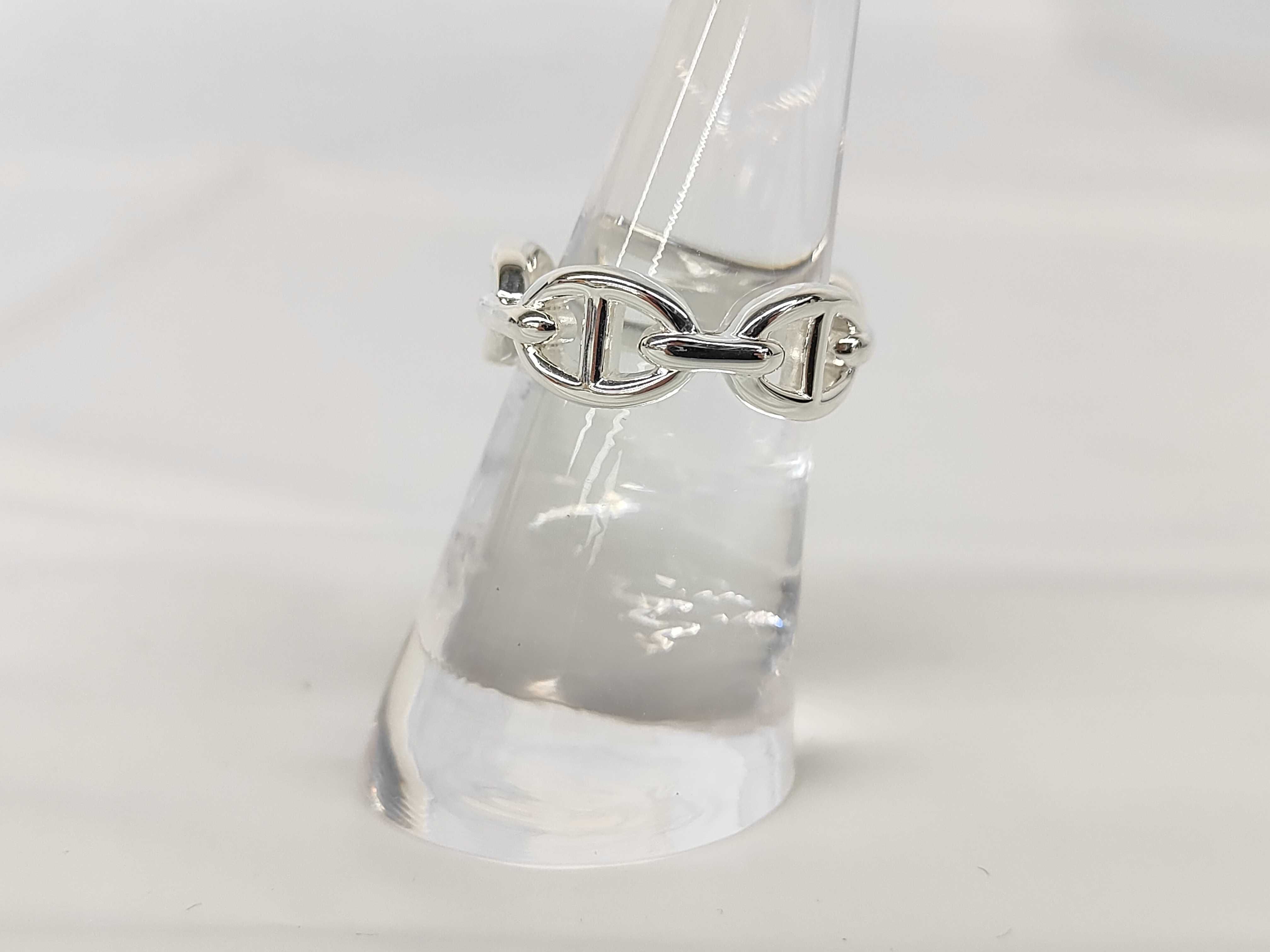 Chaine d'Ancre Enchainée Ring Ag925 Ring — view 2