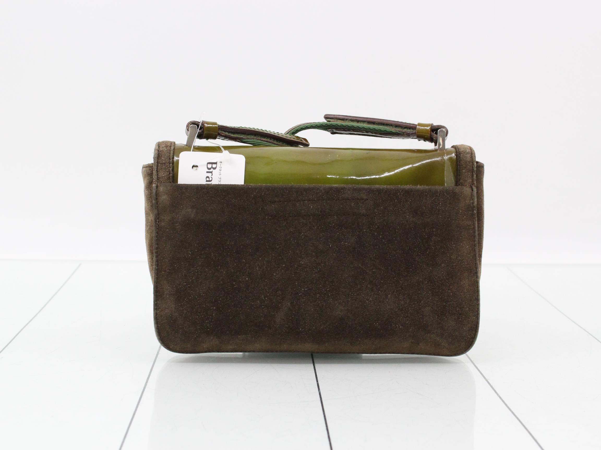 Archive Suede Shoulder Bag — view 2