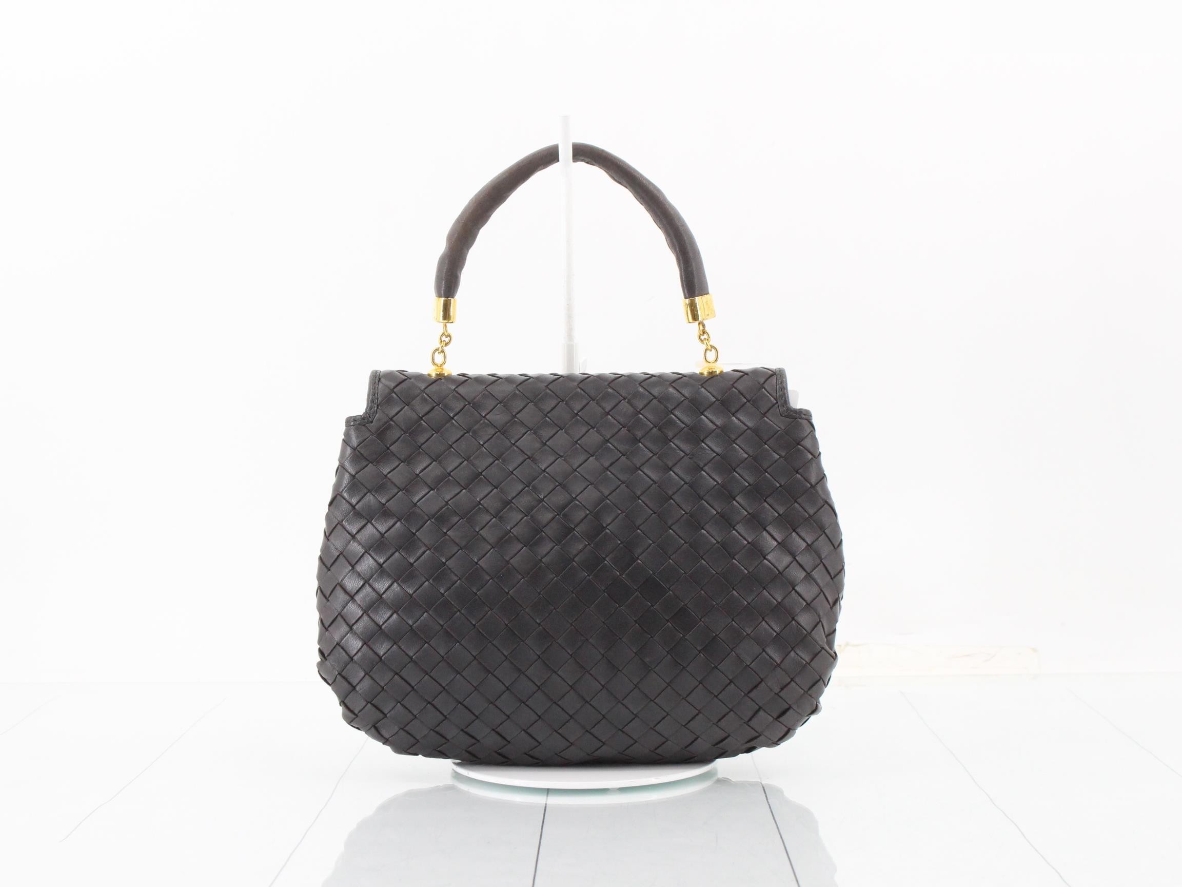 Intrecciato (bag) - Handbag - Black — view 2