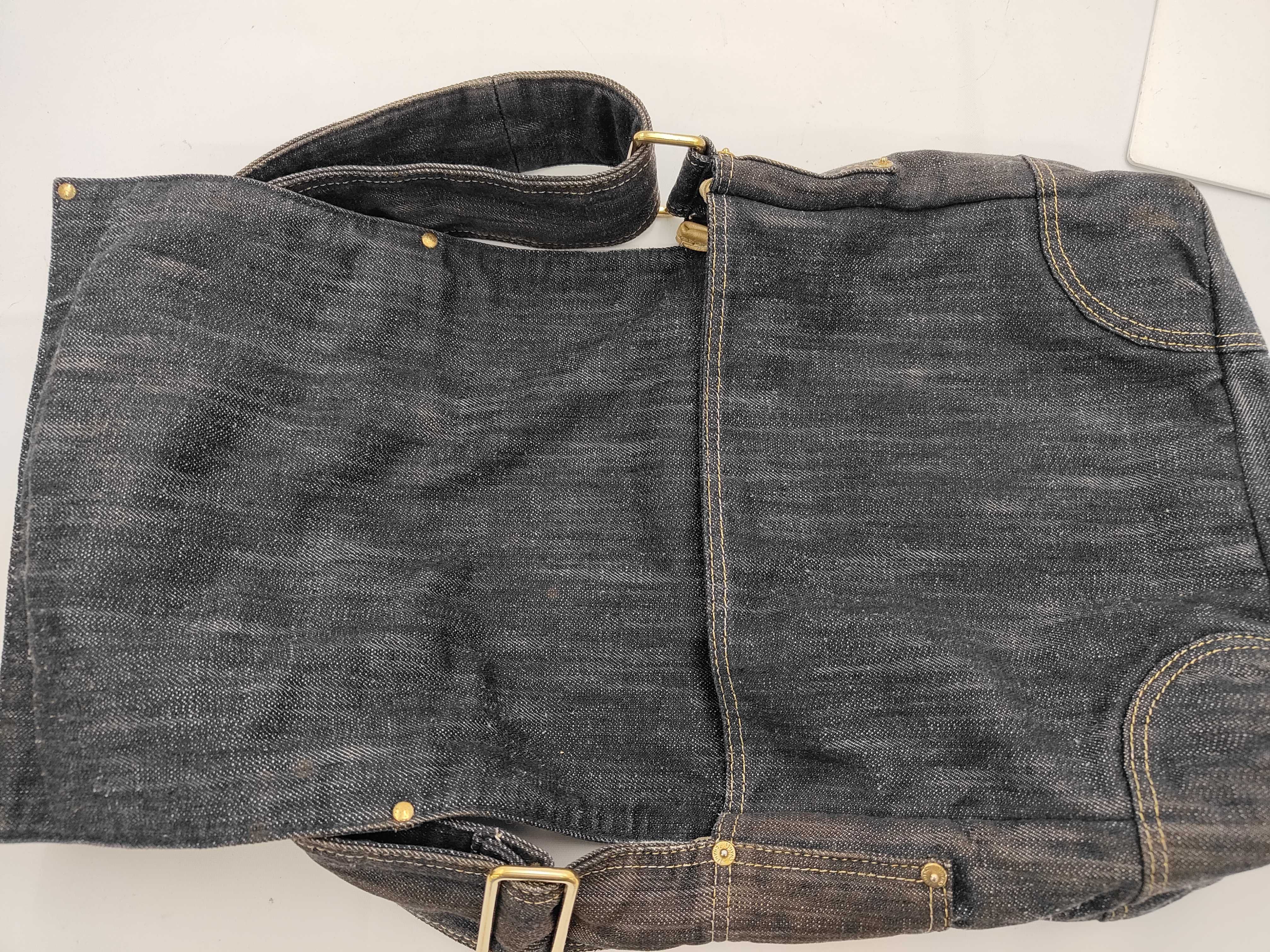 Coco Mark Denim Shoulder Bag (Series 10) — view 12