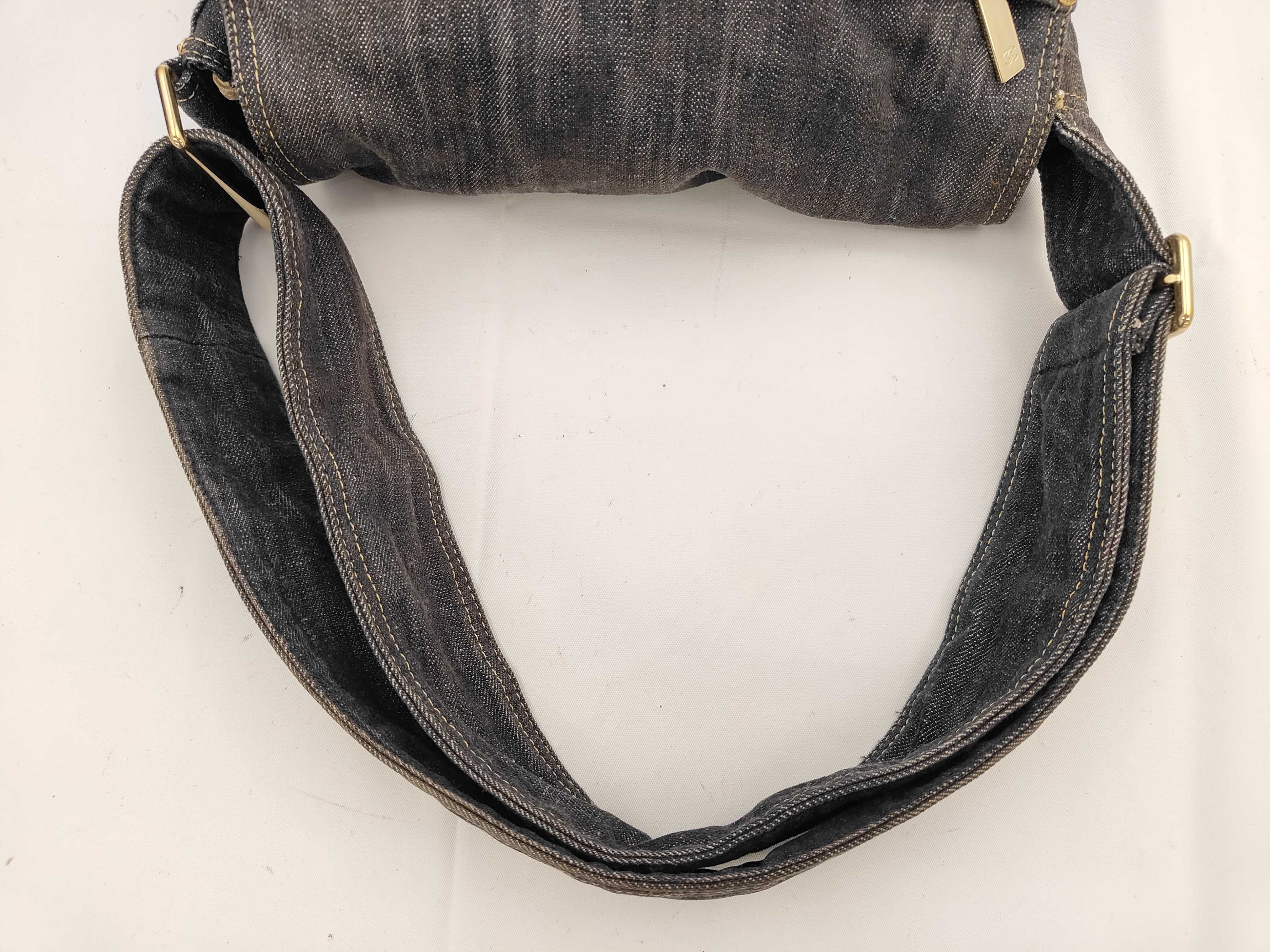 Coco Mark Denim Shoulder Bag (Series 10) — view 3