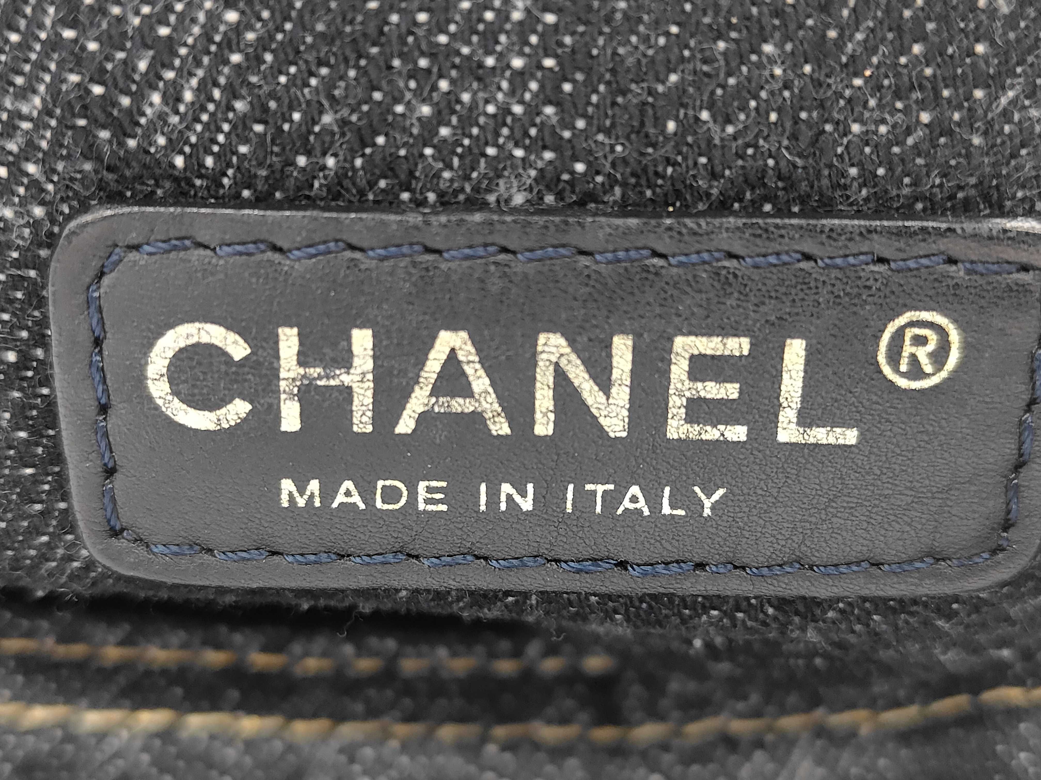 Coco Mark Denim Shoulder Bag (Series 10) — view 10