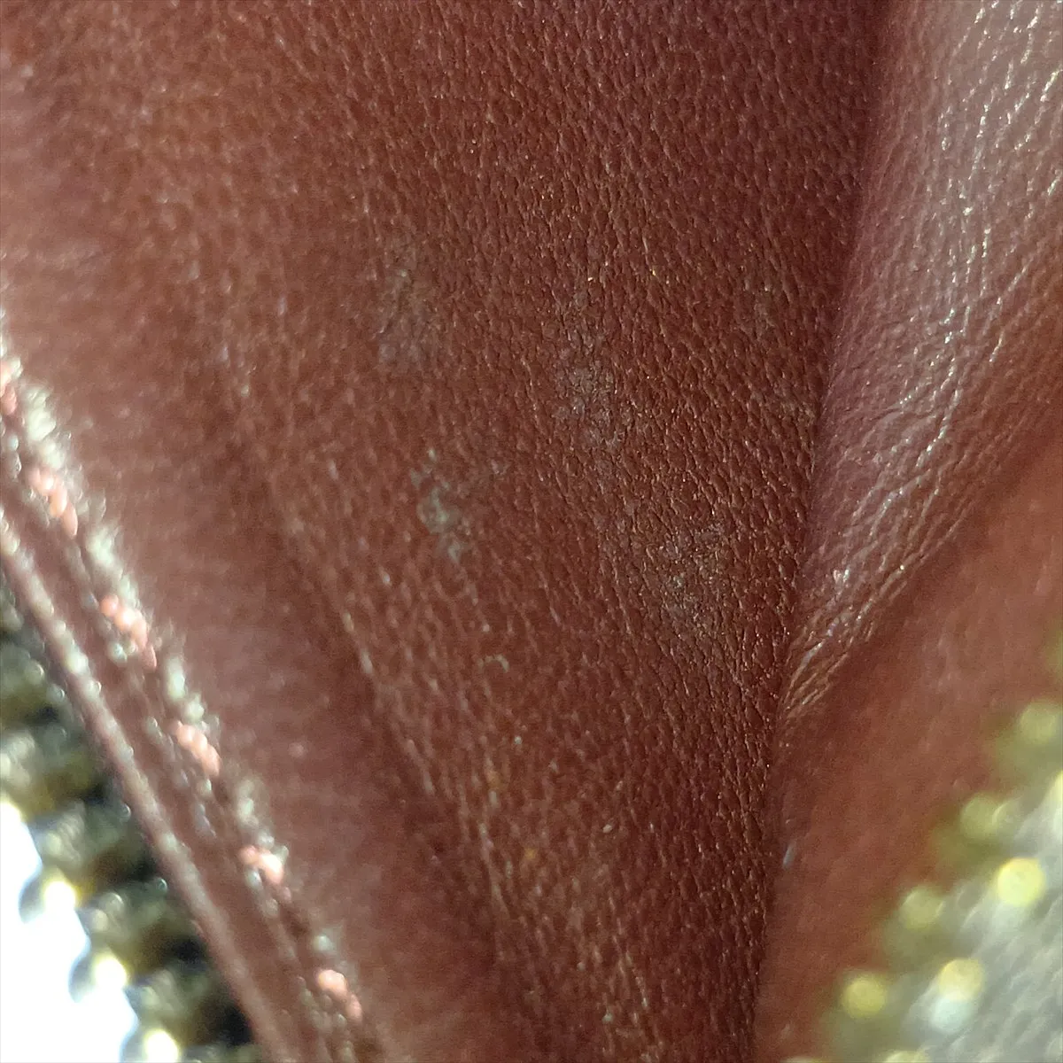 Luggage Mini Shopper Leather x Suede Handbag Brown x Beige — view 14