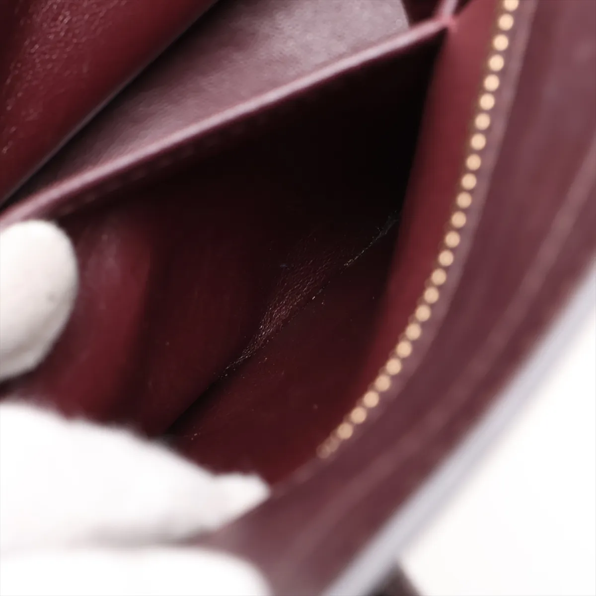 Luggage Mini Shopper Leather x Suede Handbag Brown x Beige — view 9