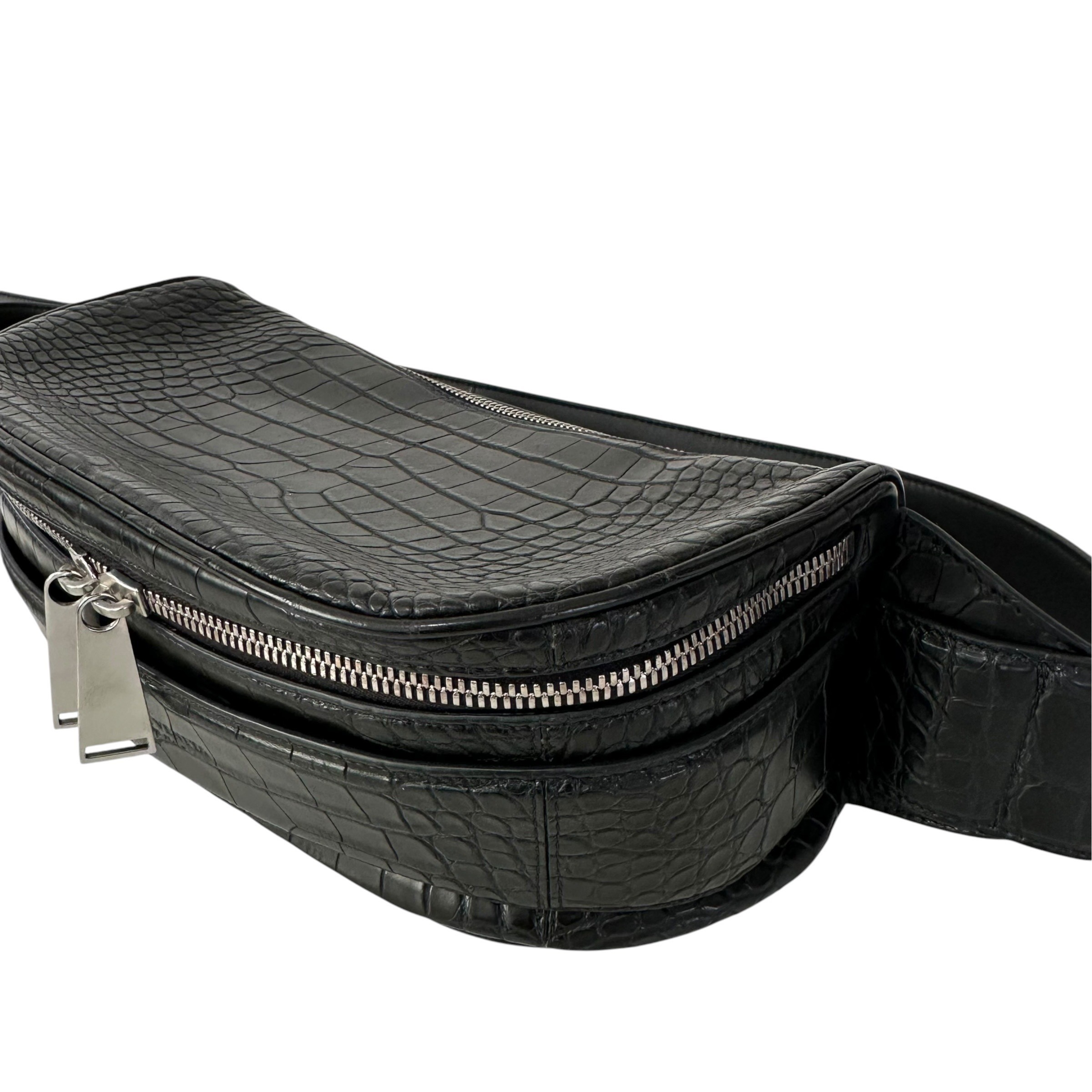 Waist bag, body bag, shoulder bag, black — view 3