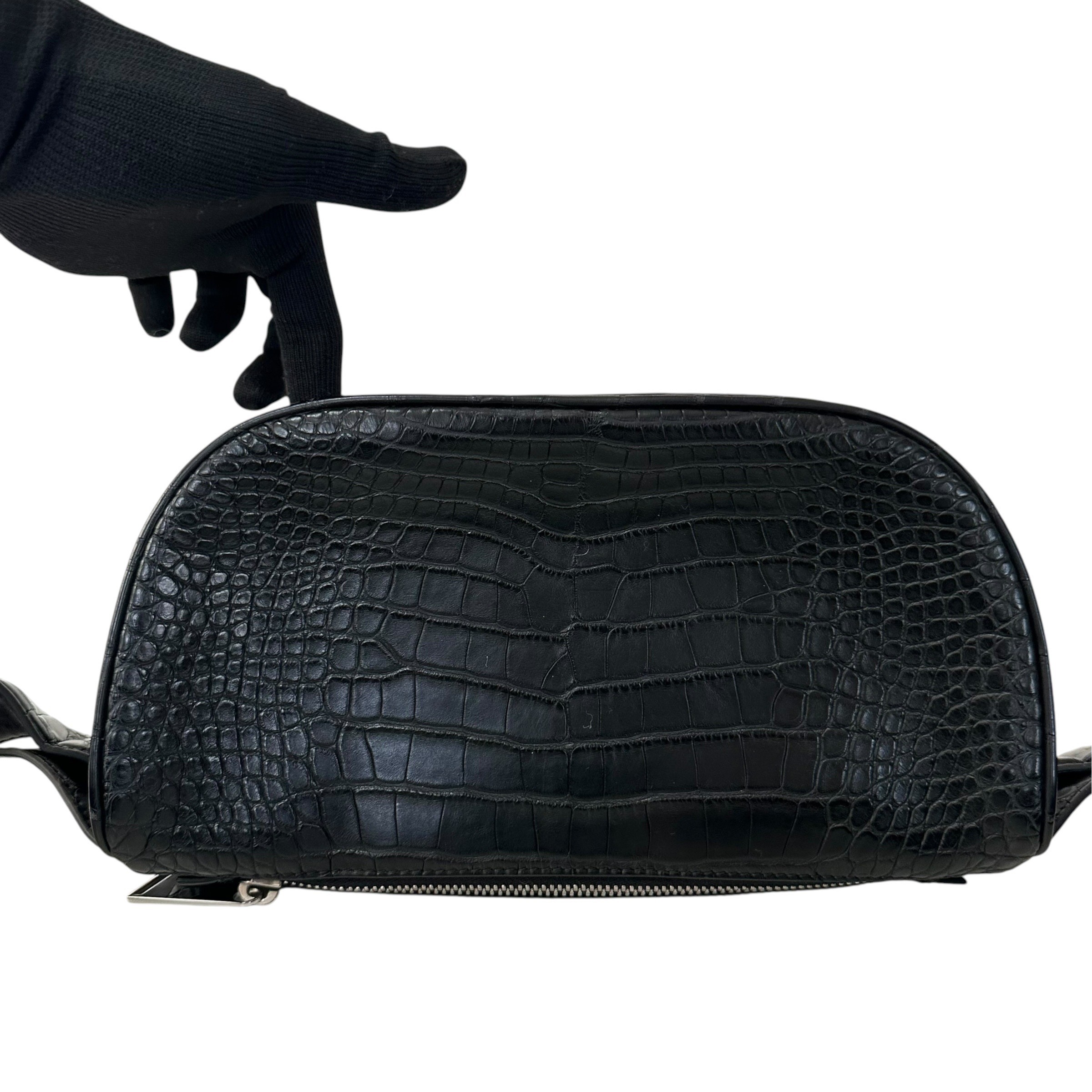 Waist bag, body bag, shoulder bag, black — view 6