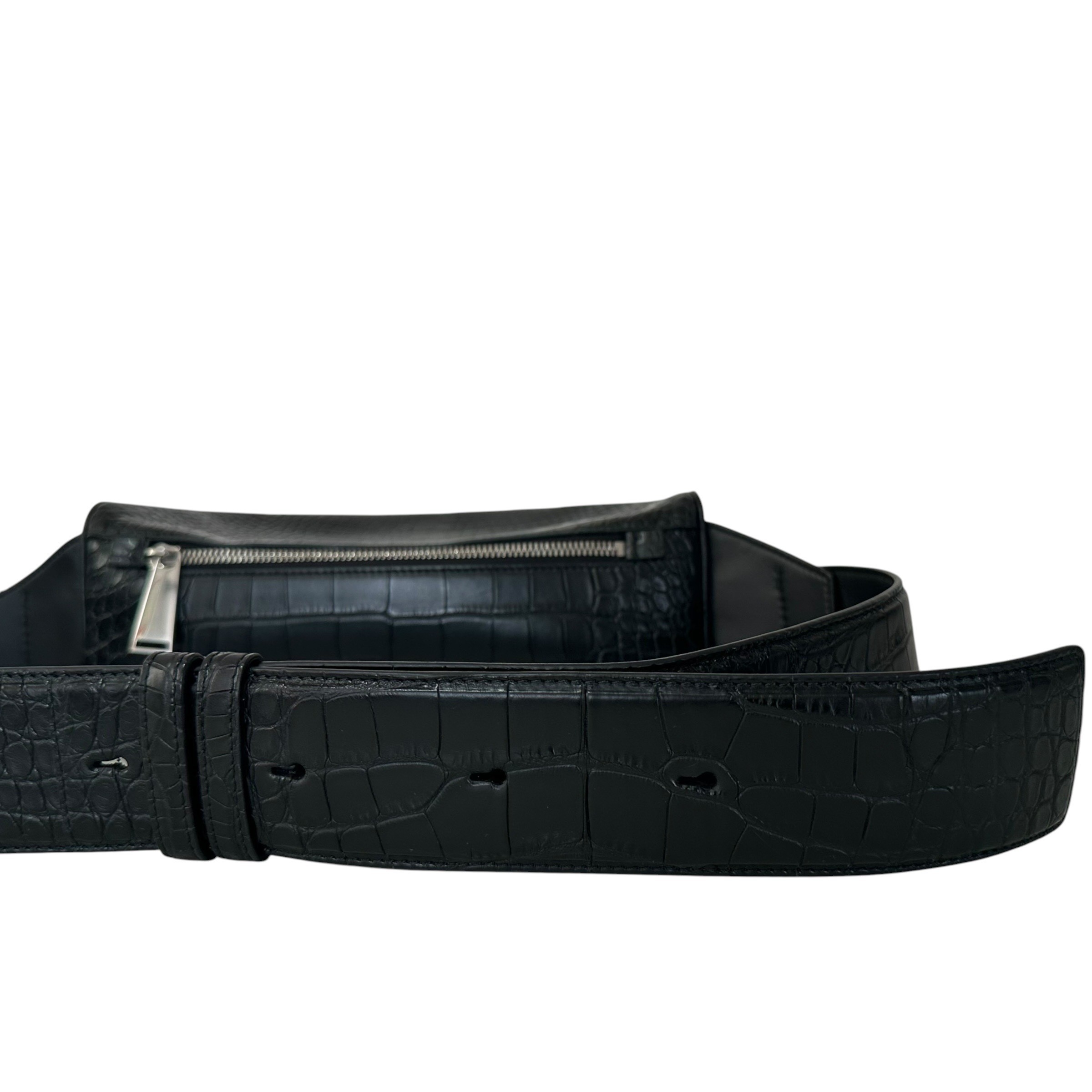 Waist bag, body bag, shoulder bag, black — view 8