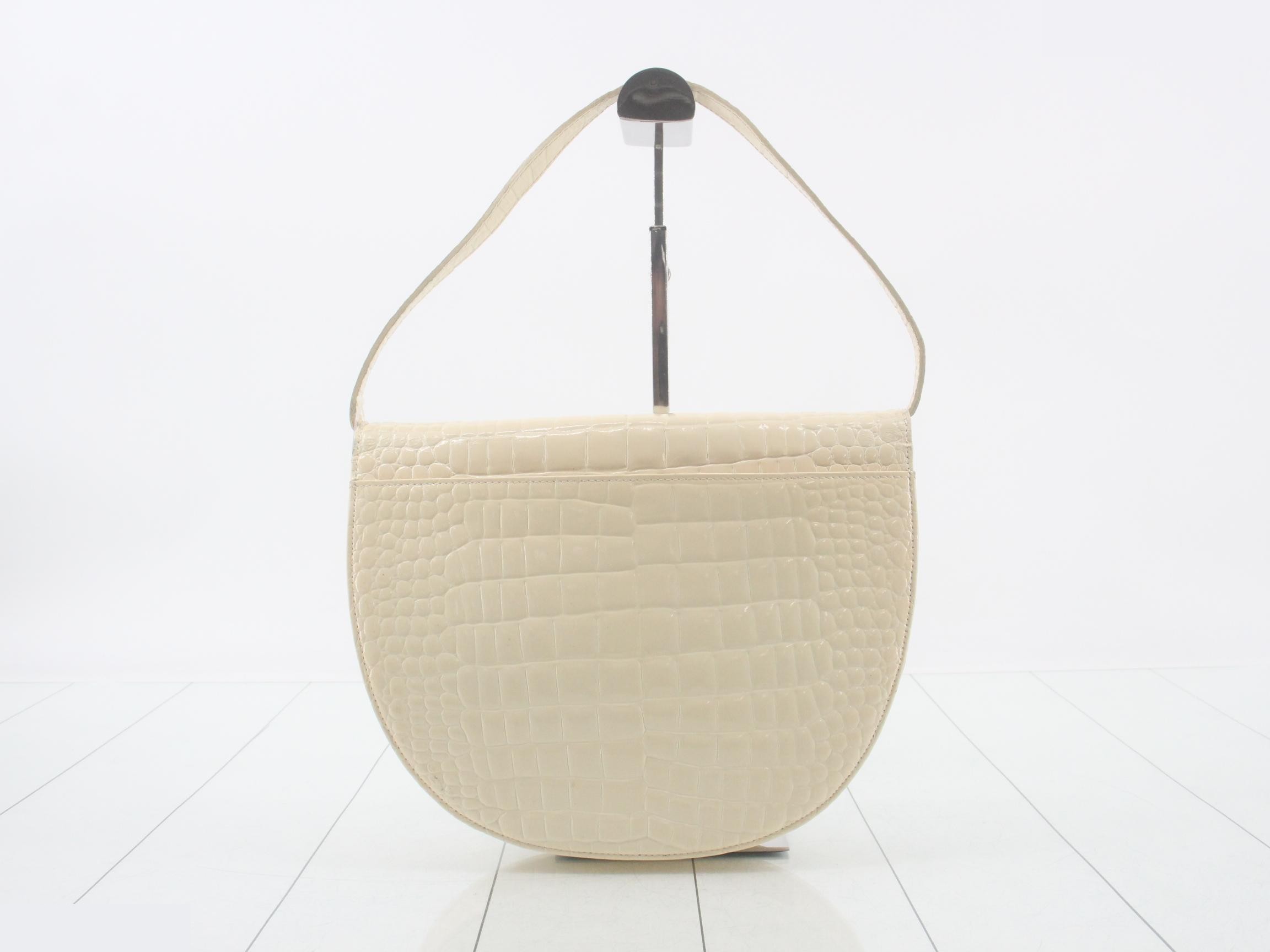 Crocodile shoulder bag — view 2
