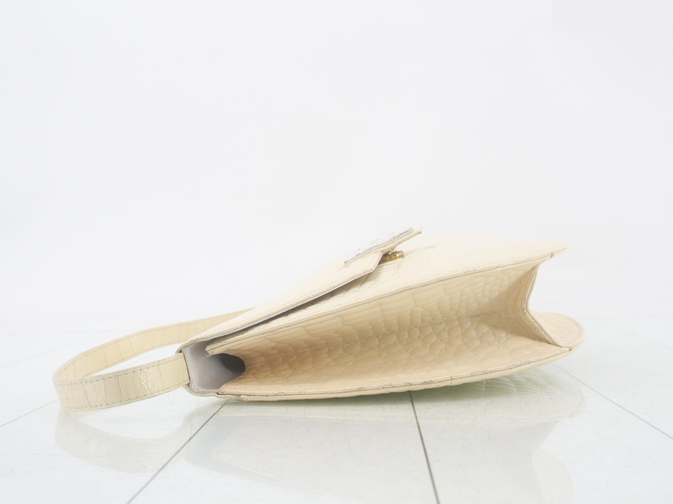 Crocodile shoulder bag — view 4