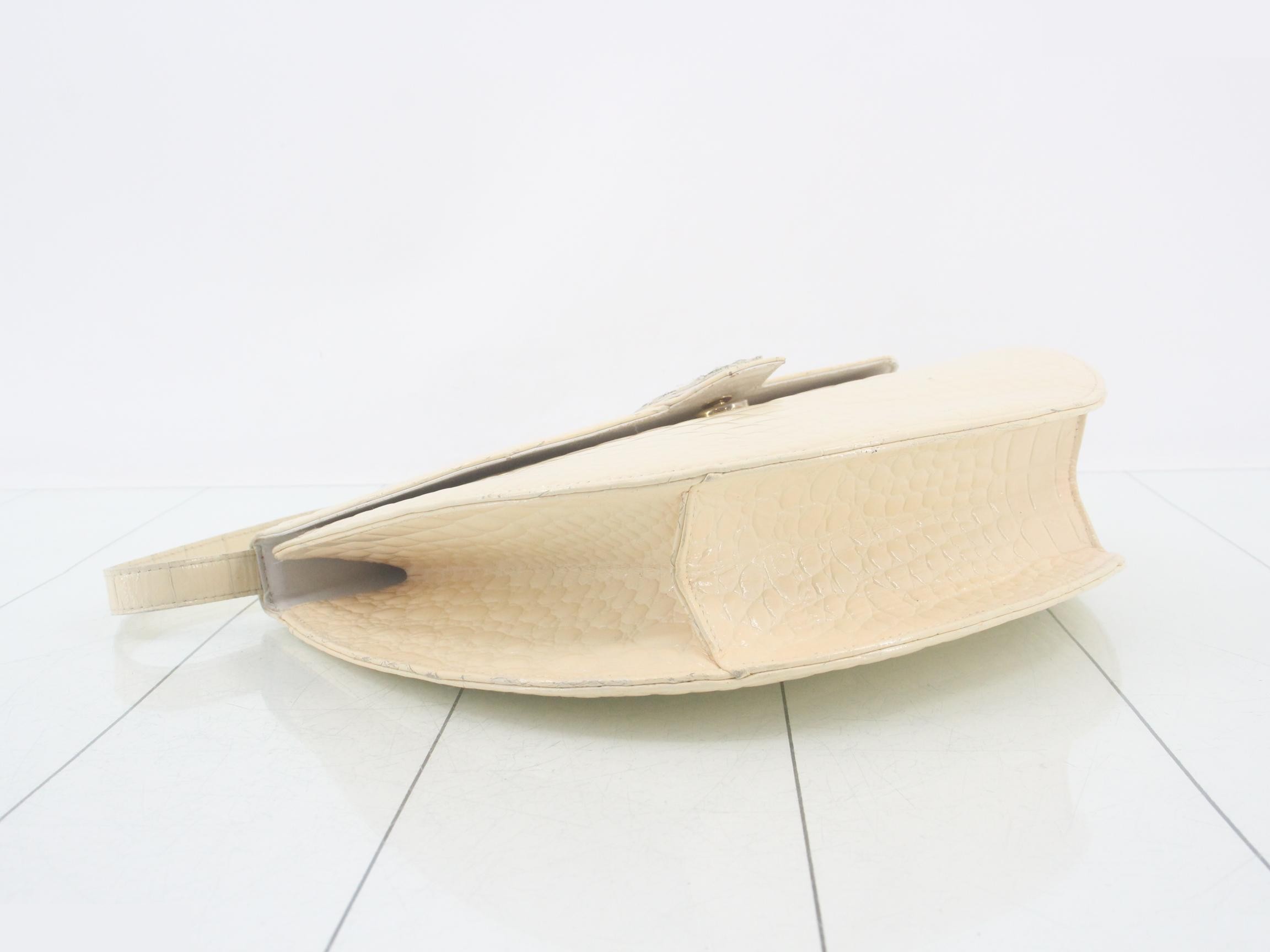 Crocodile shoulder bag — view 5