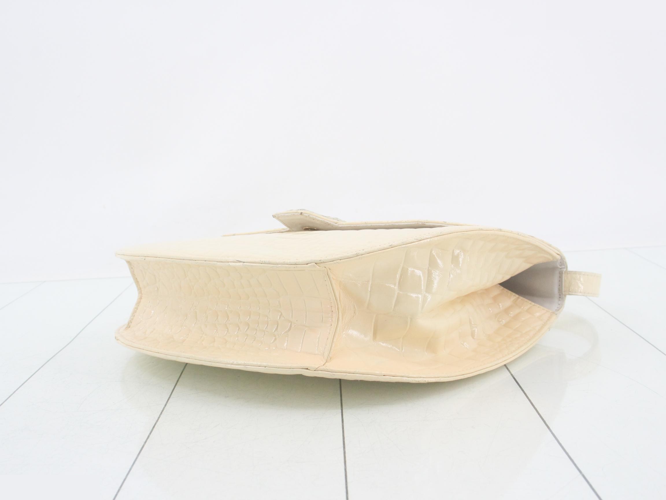 Crocodile shoulder bag — view 6