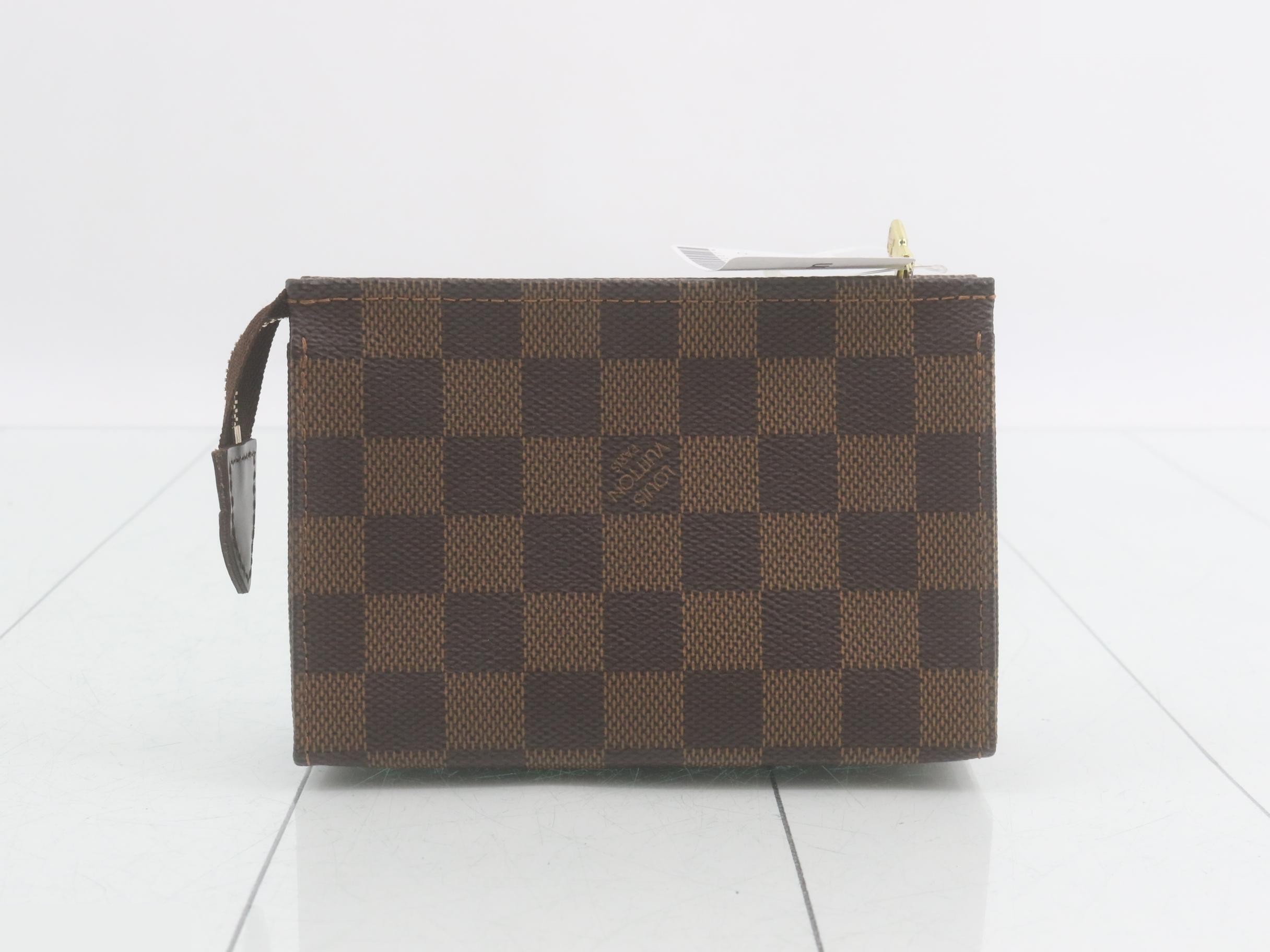 Poche Toilette 15 Damier Ebene — view 2