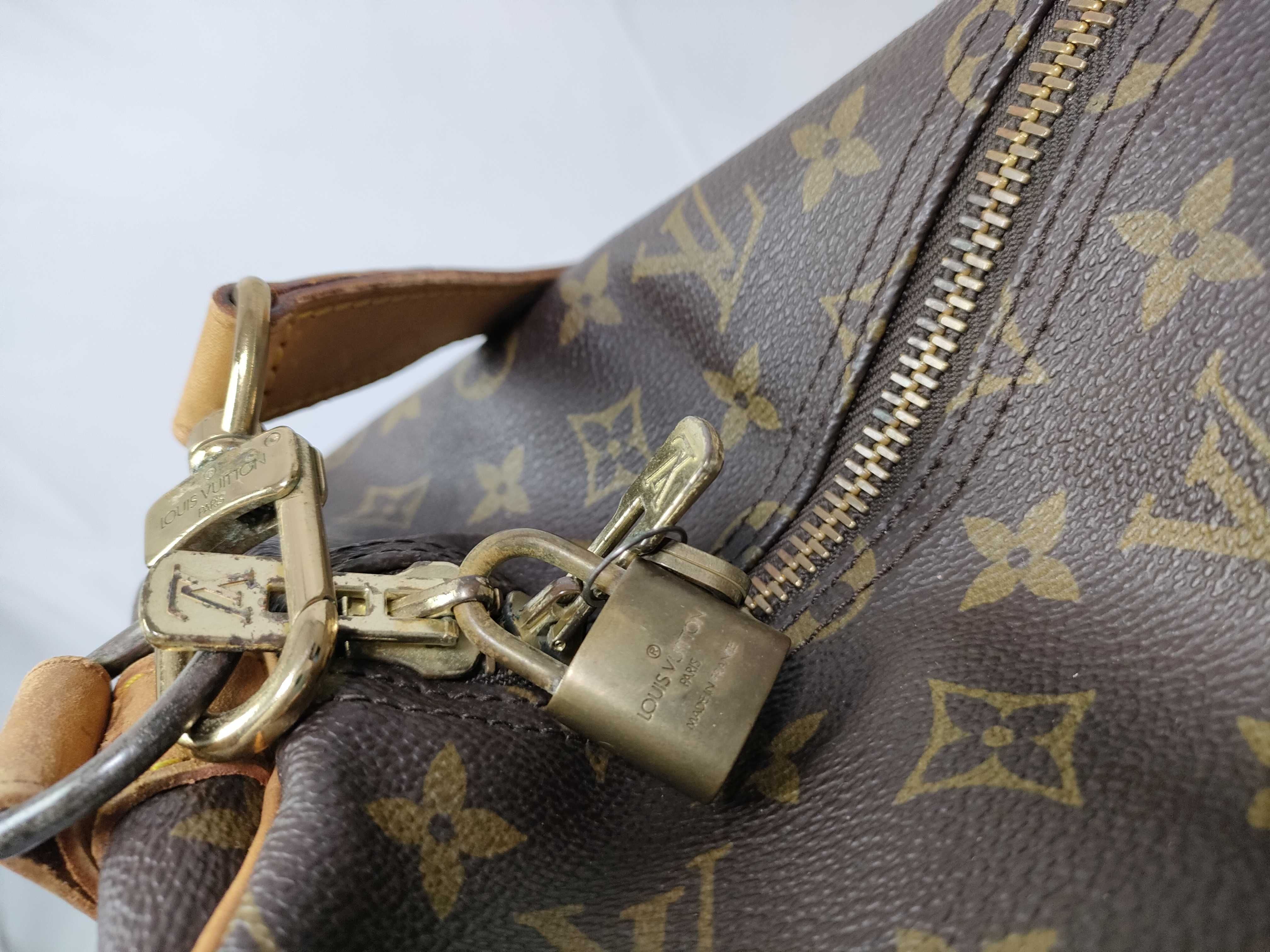 Monogram Vuitton Monogram Keepall Boston Bag — view 11