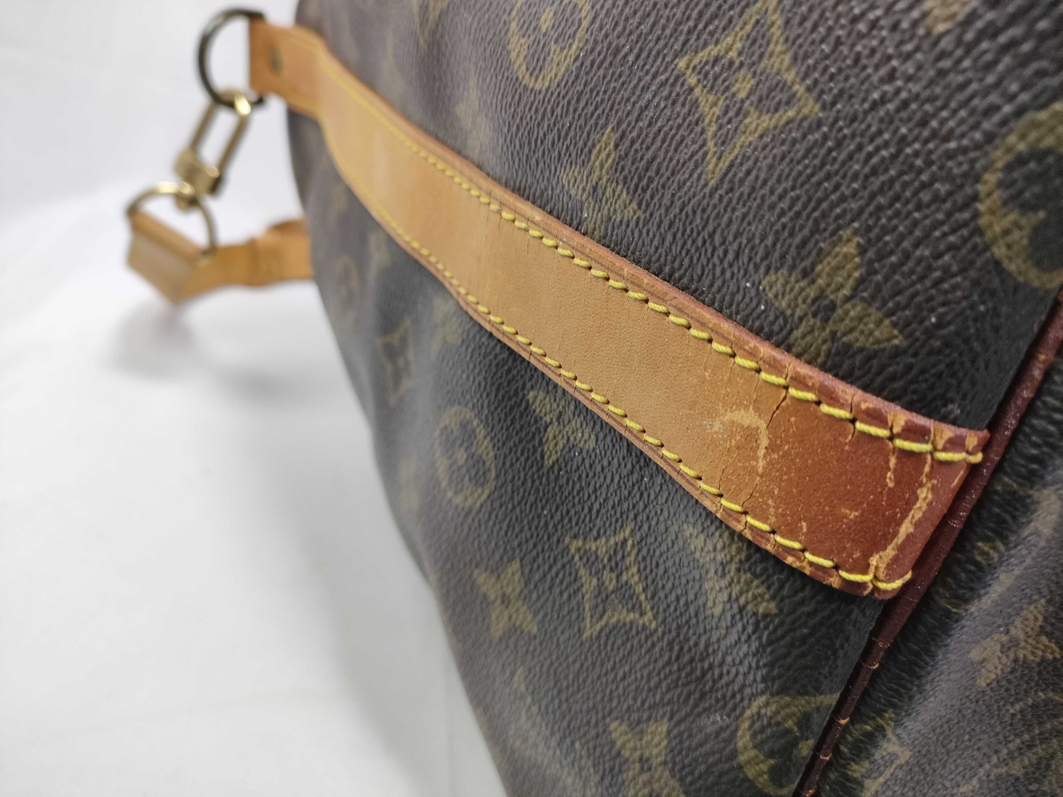 Monogram Vuitton Monogram Keepall Boston Bag — view 7