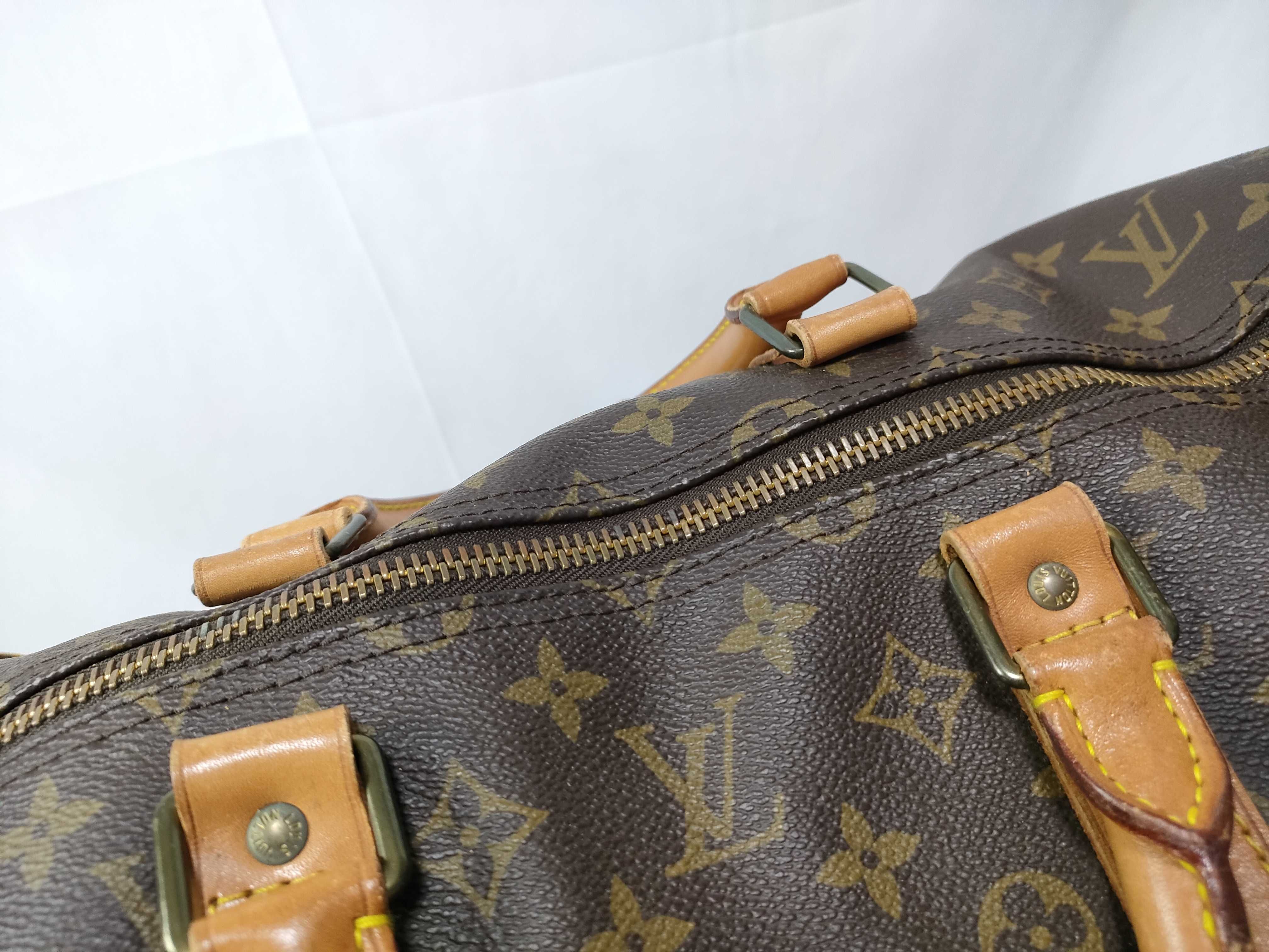 Monogram Vuitton Monogram Keepall Boston Bag — view 10
