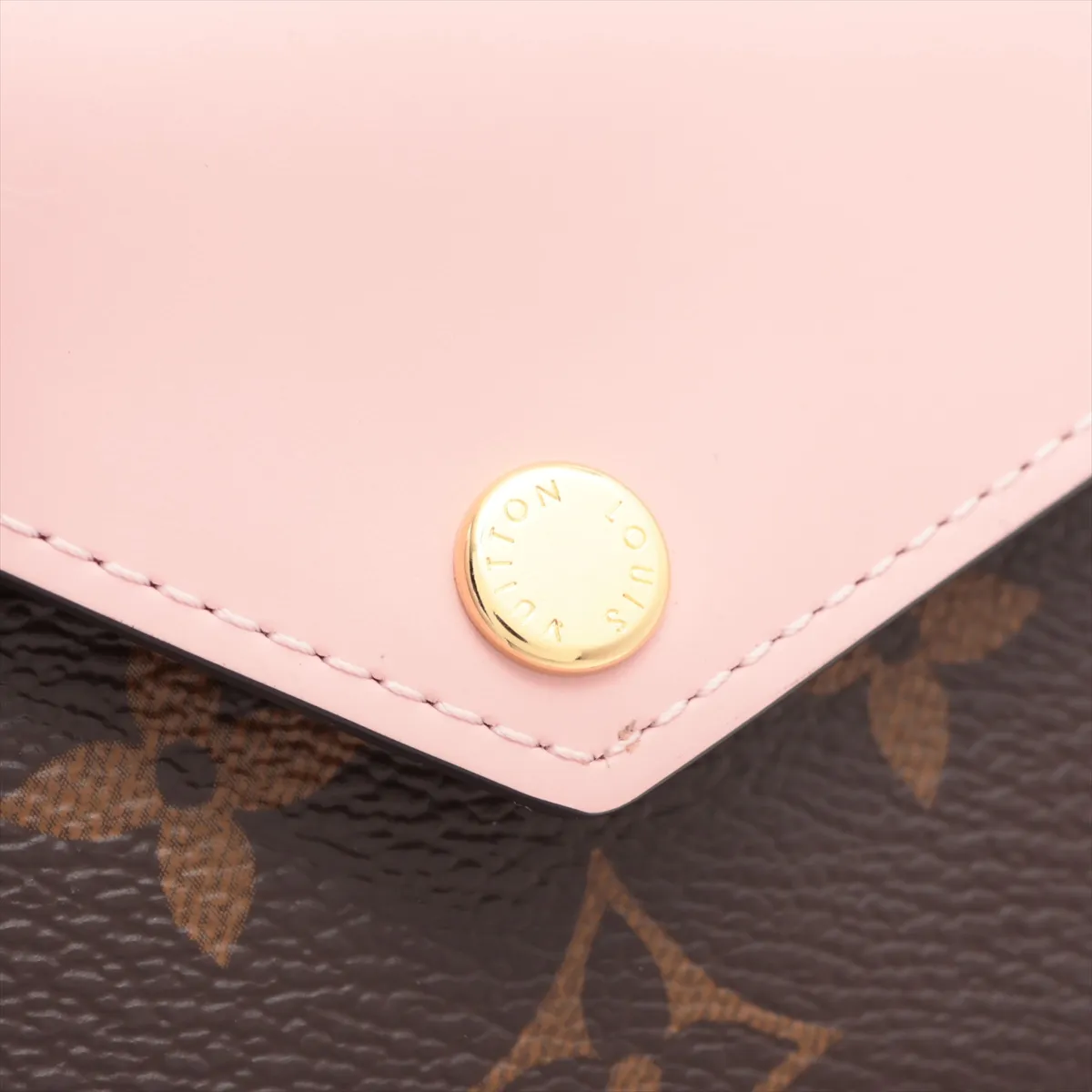 Monogram Portefeuille Zoe M62933 Rose Ballerine Compact Wallet — view 9