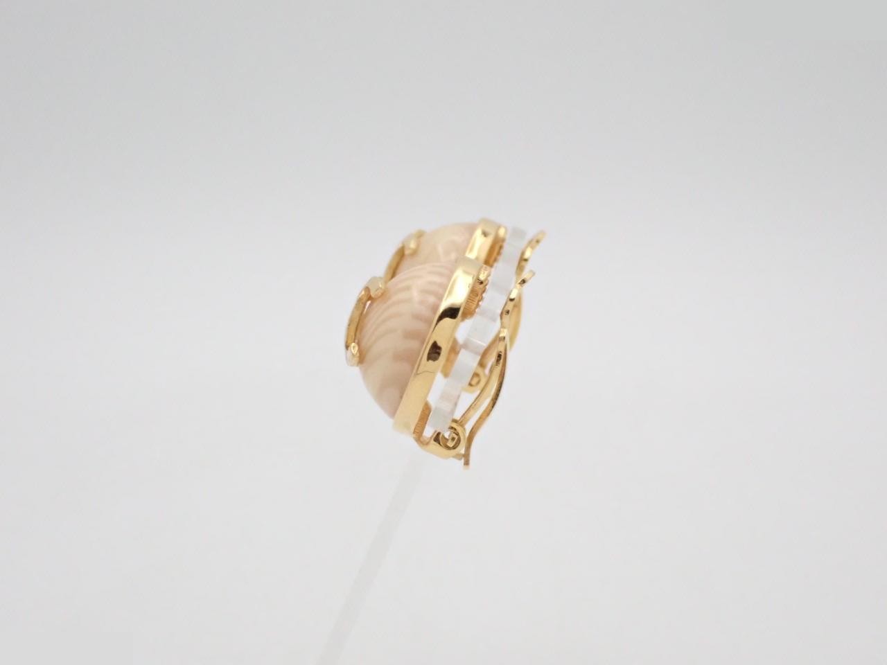 Pearl earrings — view 3