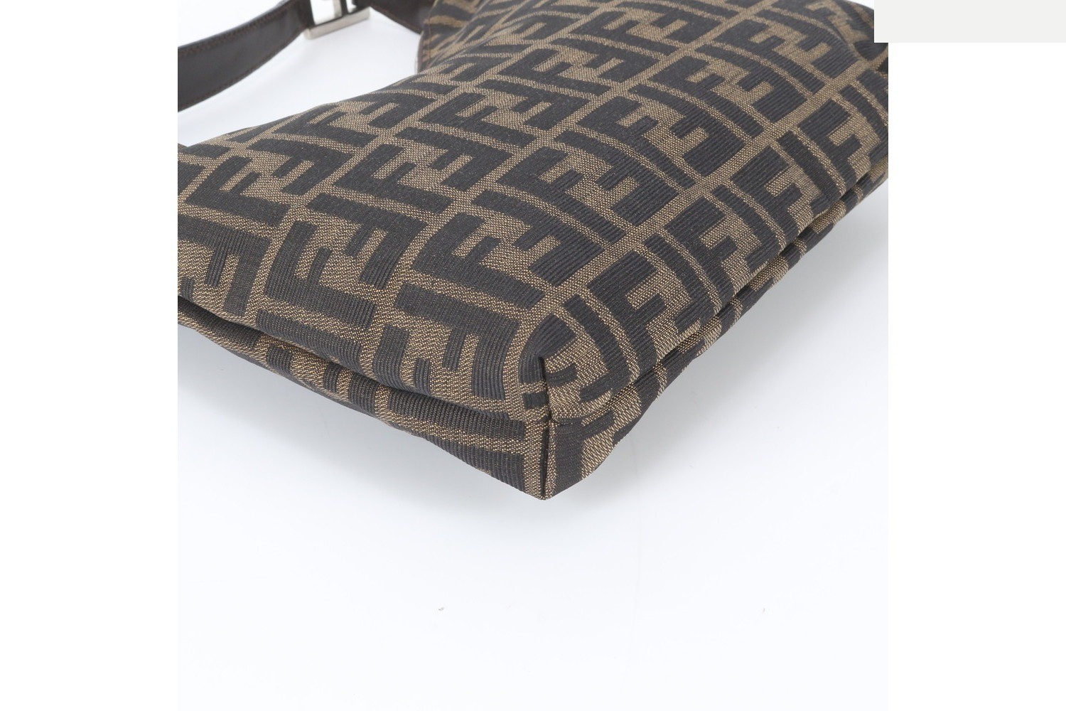 Zucca Leather Canvas Shoulder Bag — view 4