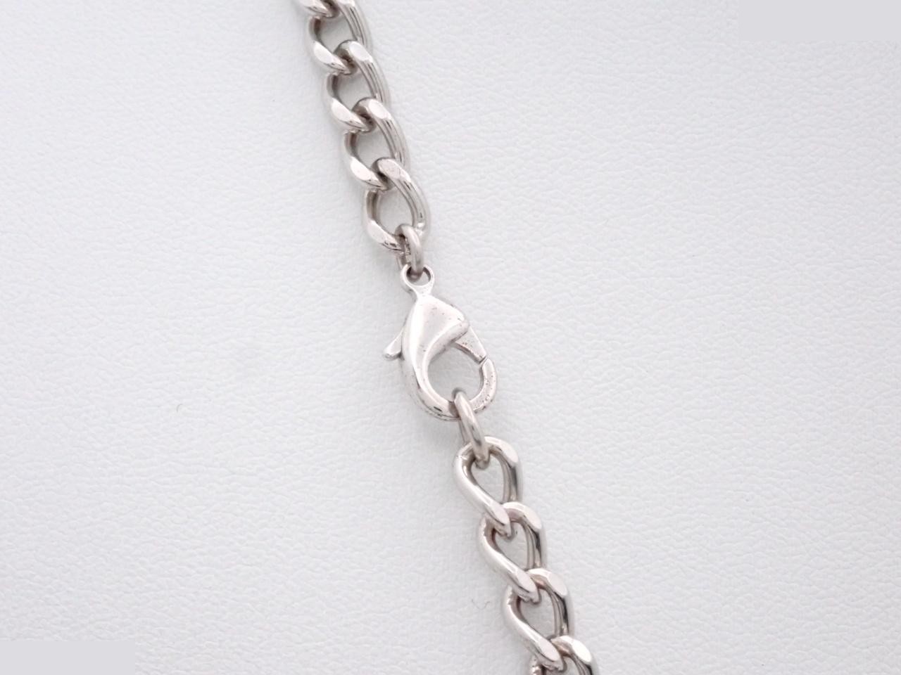 Necklace with markings; chain approximately 70cm long. — view 2