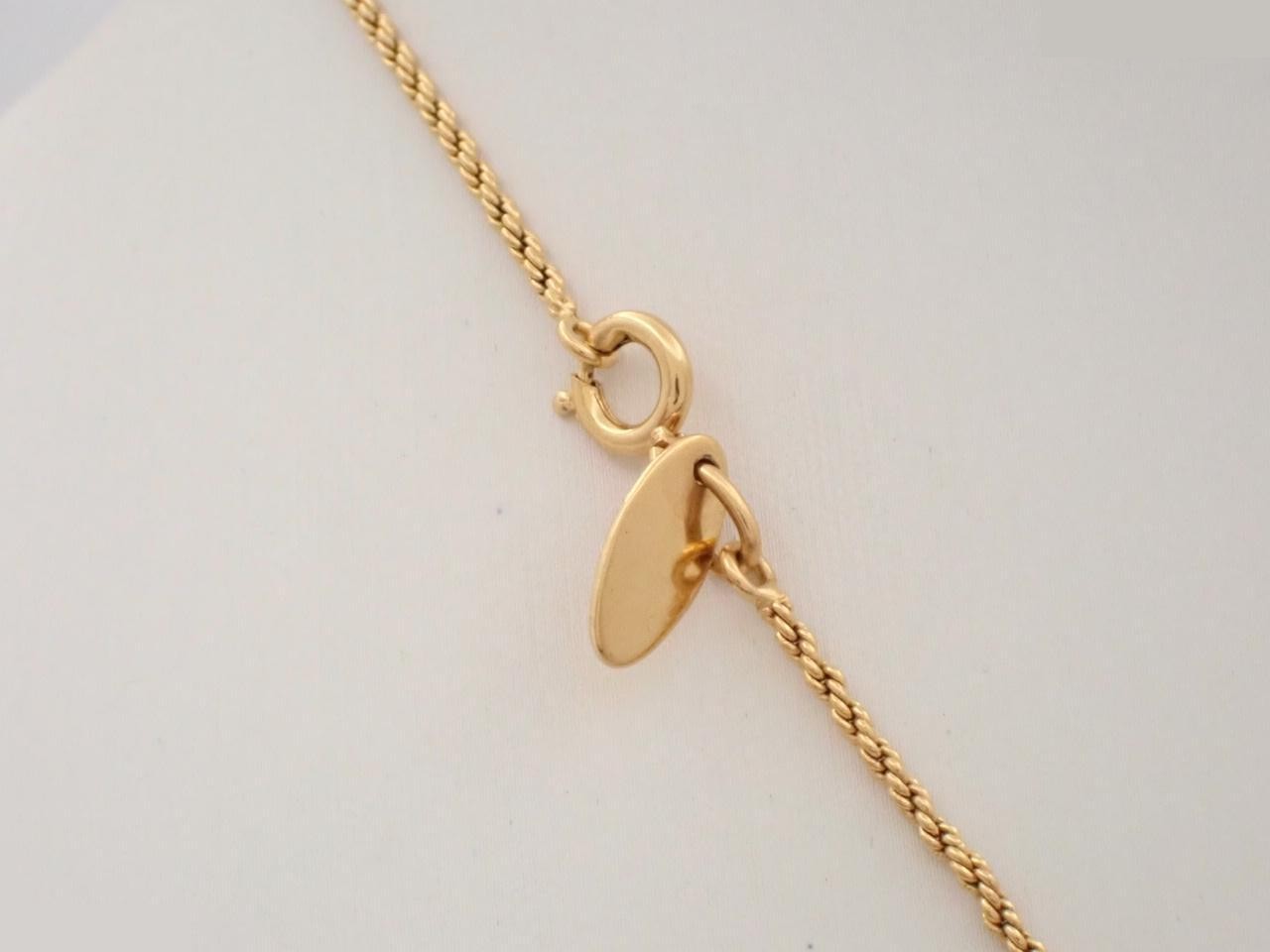Coco Mark Vintage Necklace, Gold, Chain approx. 40cm — view 2