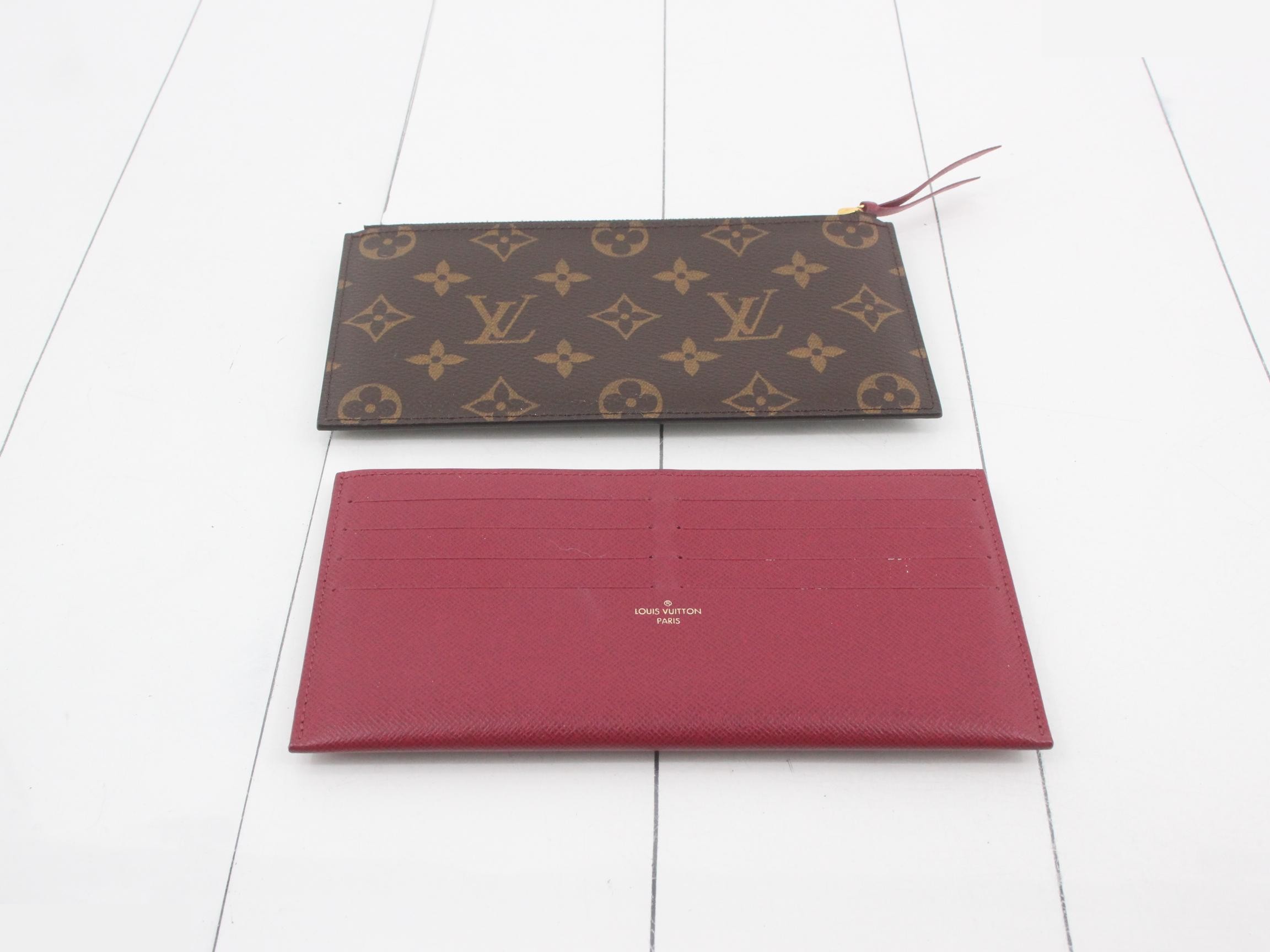 Pochette Felicie Fuchsia Shoulder Bag with Pouch and Card Case — view 5