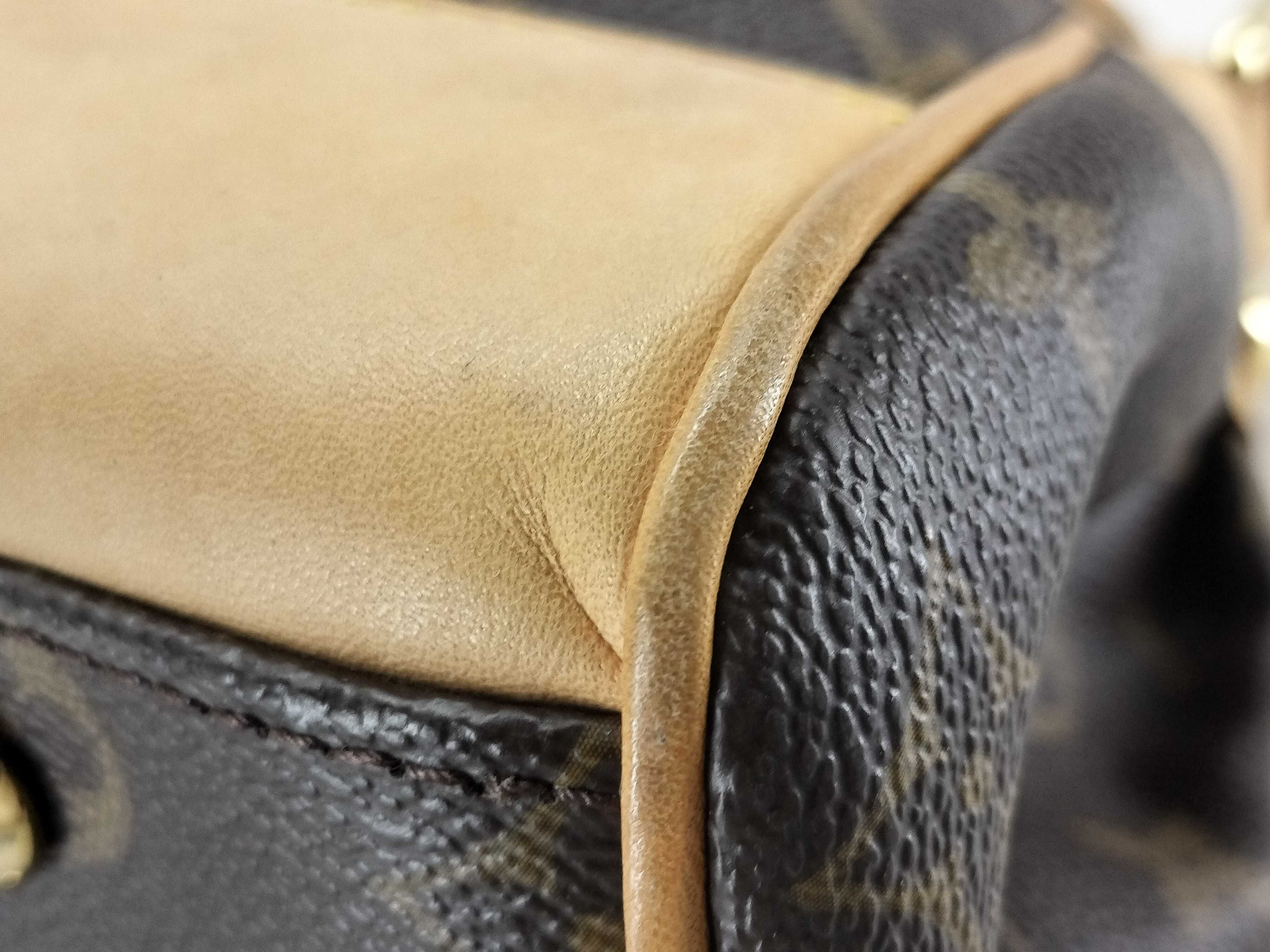 Monogram LV Beverly MM Monogram M40121 FL3087 Brown Shoulder Bag — view 6