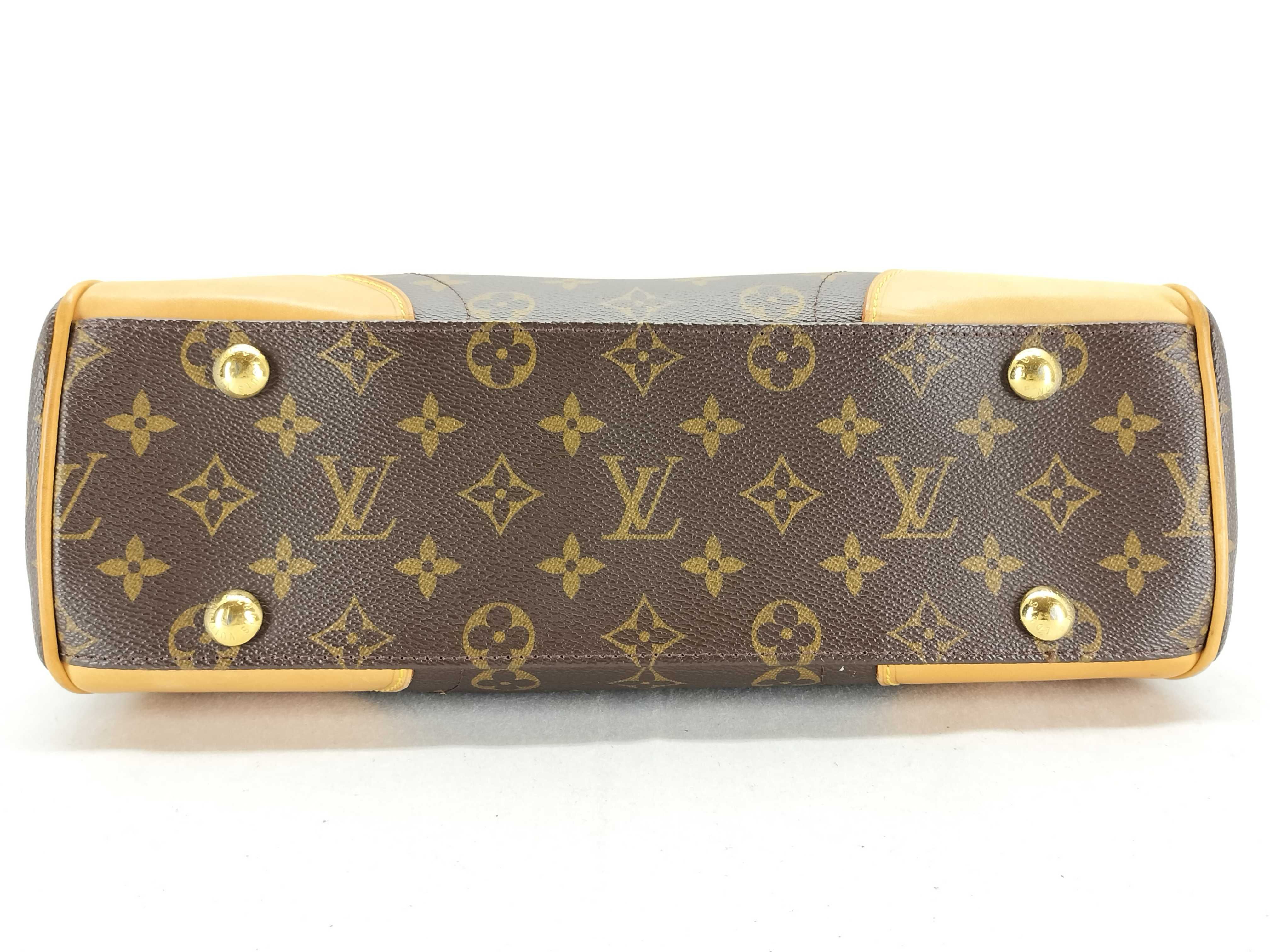 Monogram LV Beverly MM Monogram M40121 FL3087 Brown Shoulder Bag — view 7