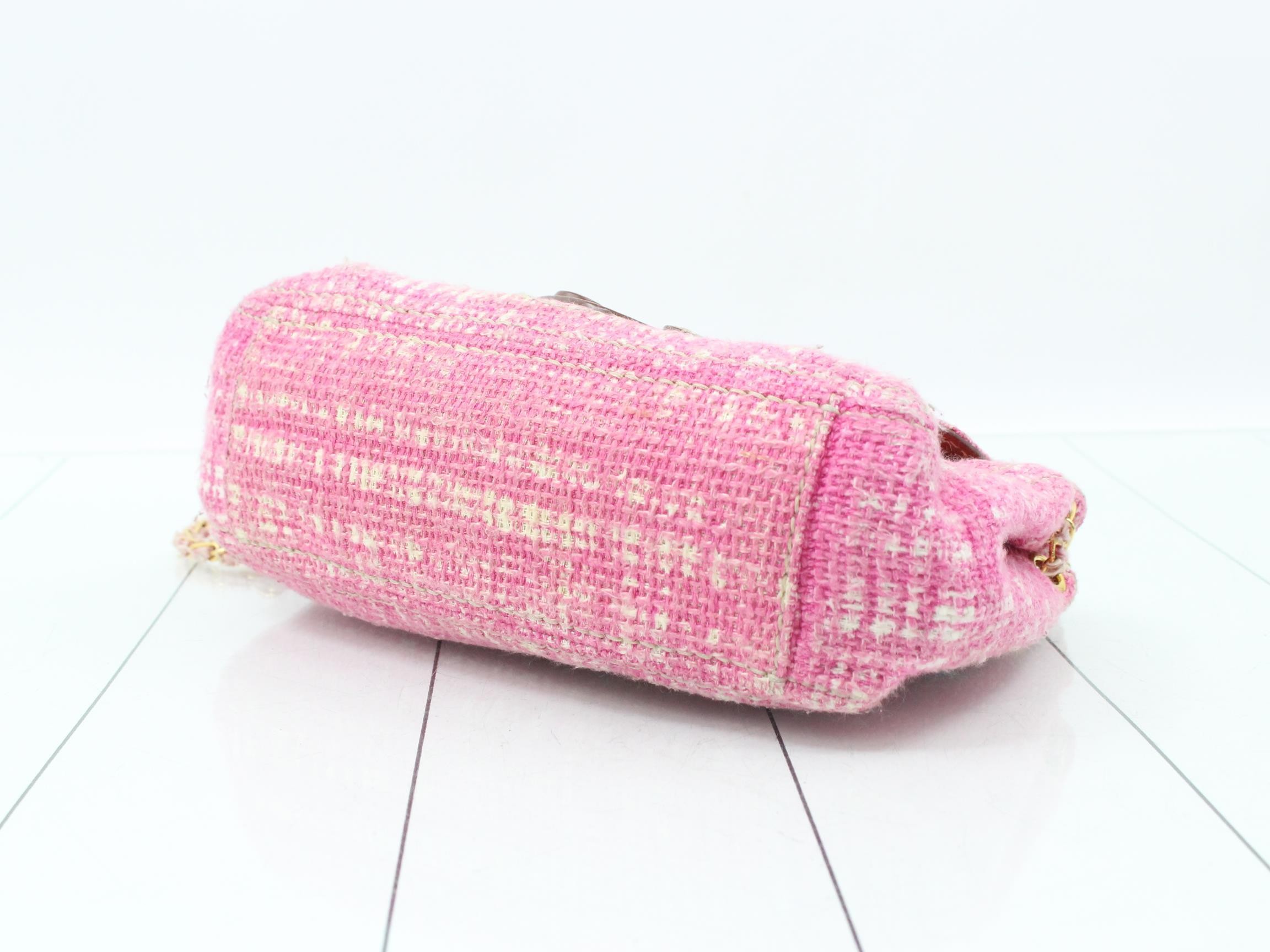 Tweed chain bag — view 6