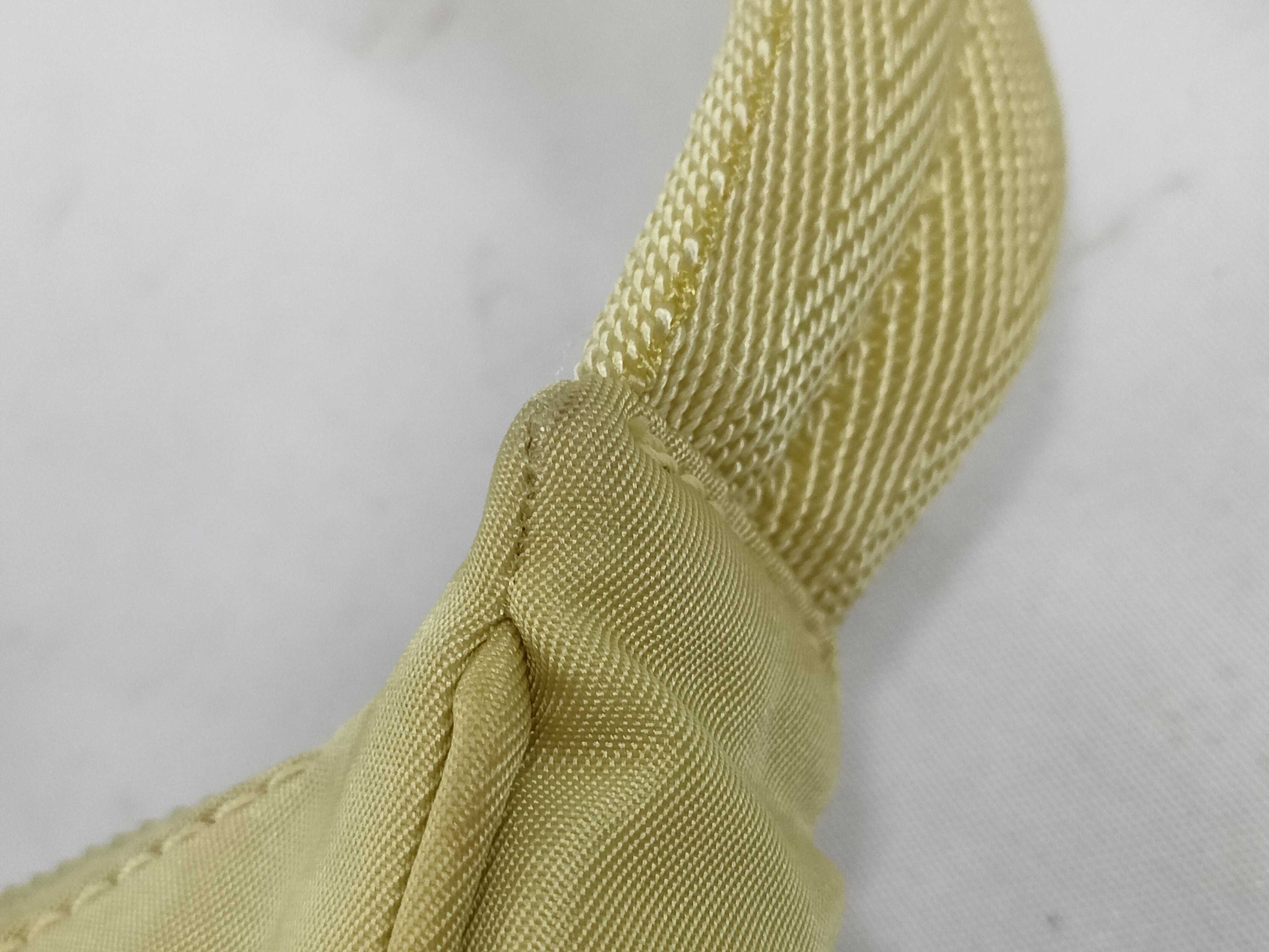 Nylon Prada Handbag Nylon Yellow Handbag — view 5