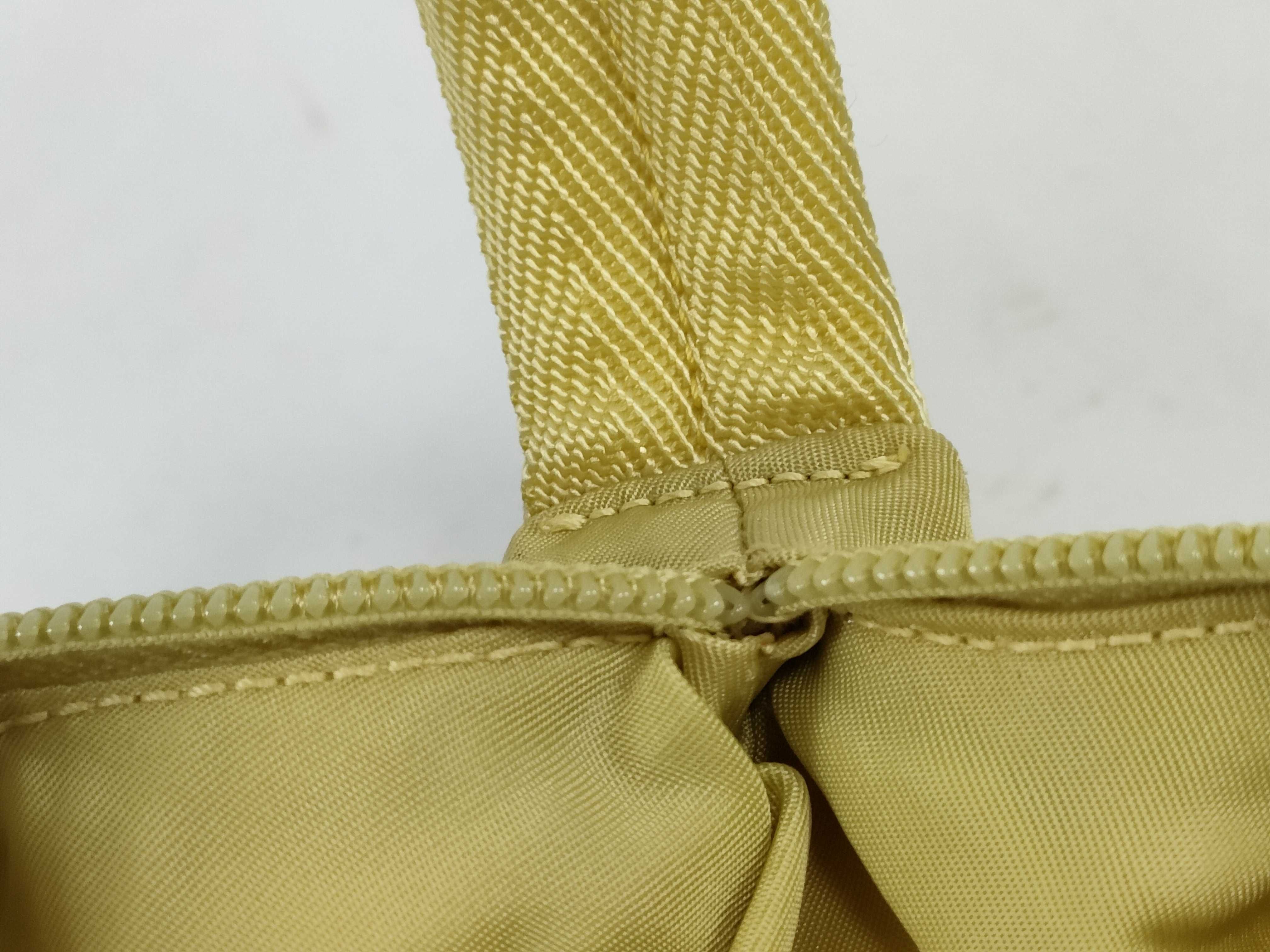 Nylon Prada Handbag Nylon Yellow Handbag — view 9