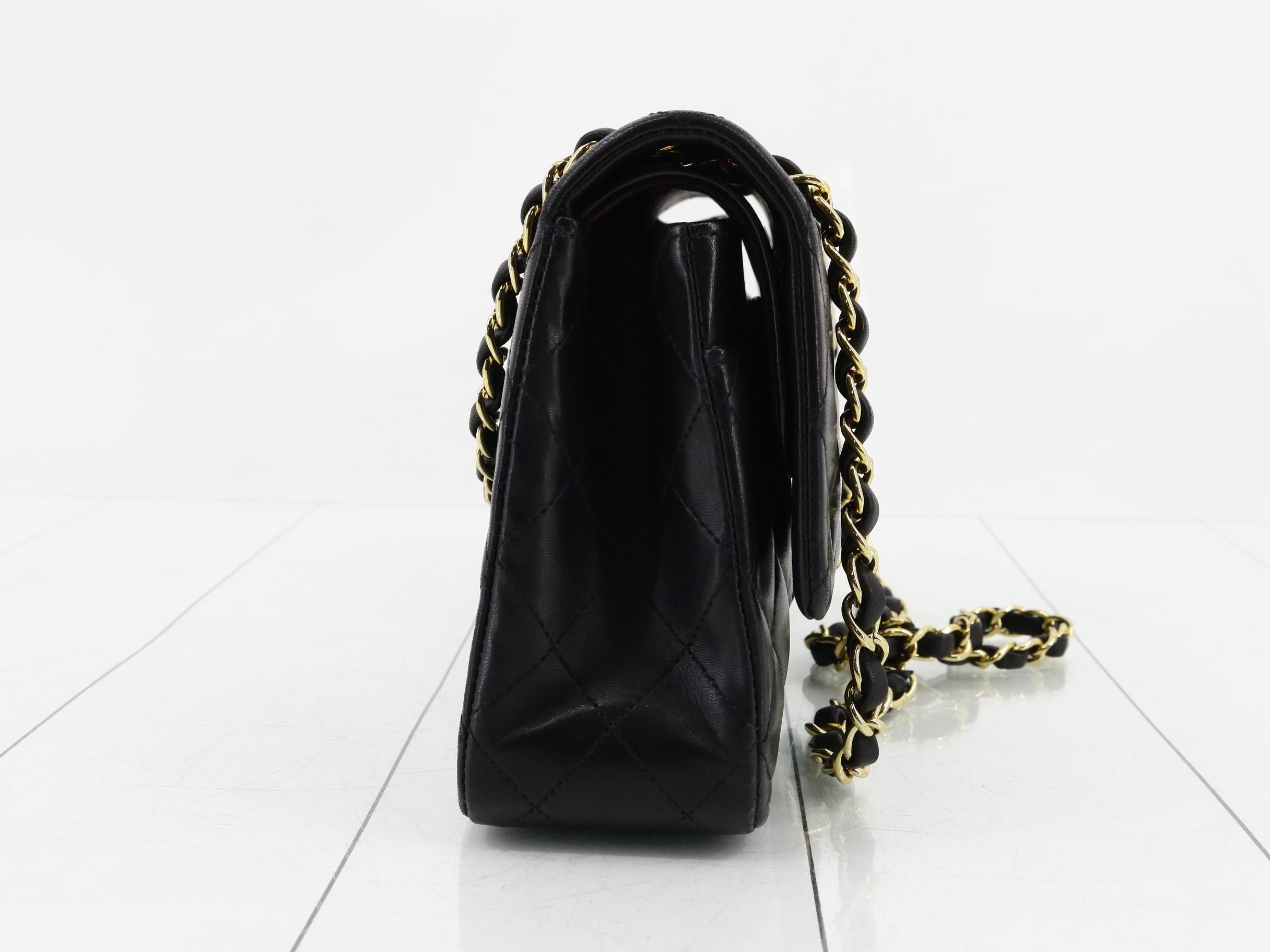 Matelassé Chain Shoulder Bag — view 4
