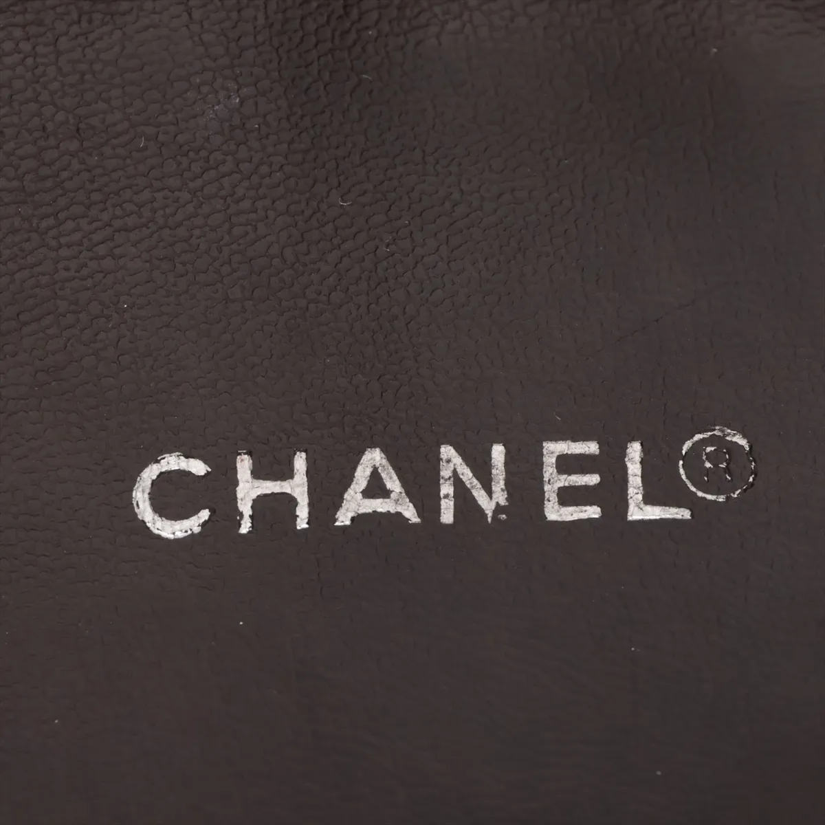Matelassé Lambskin Chain Shoulder Bag, Brown with Gold Hardware, 165844 (Serial Number 0) — view 10