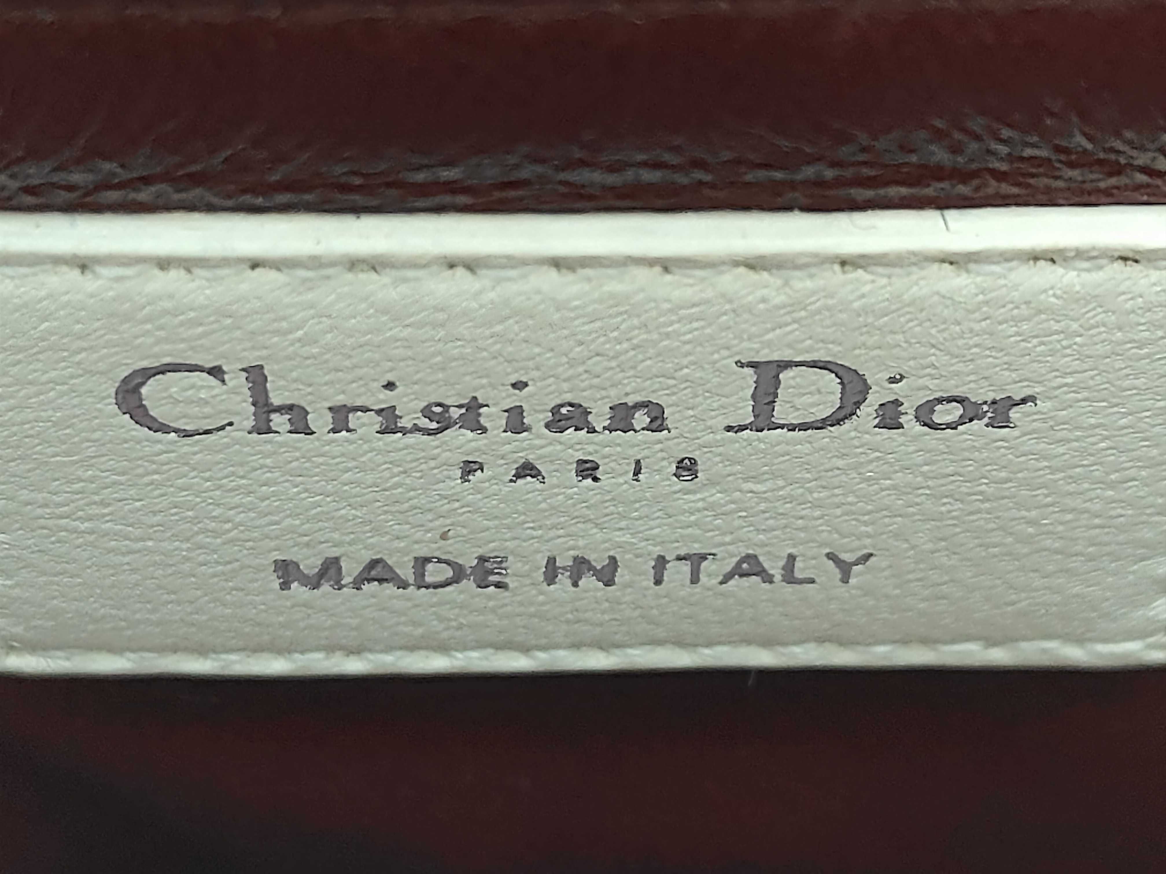 Lady Dior Embroidered Leather 2-Way Shoulder/Handbag — view 11