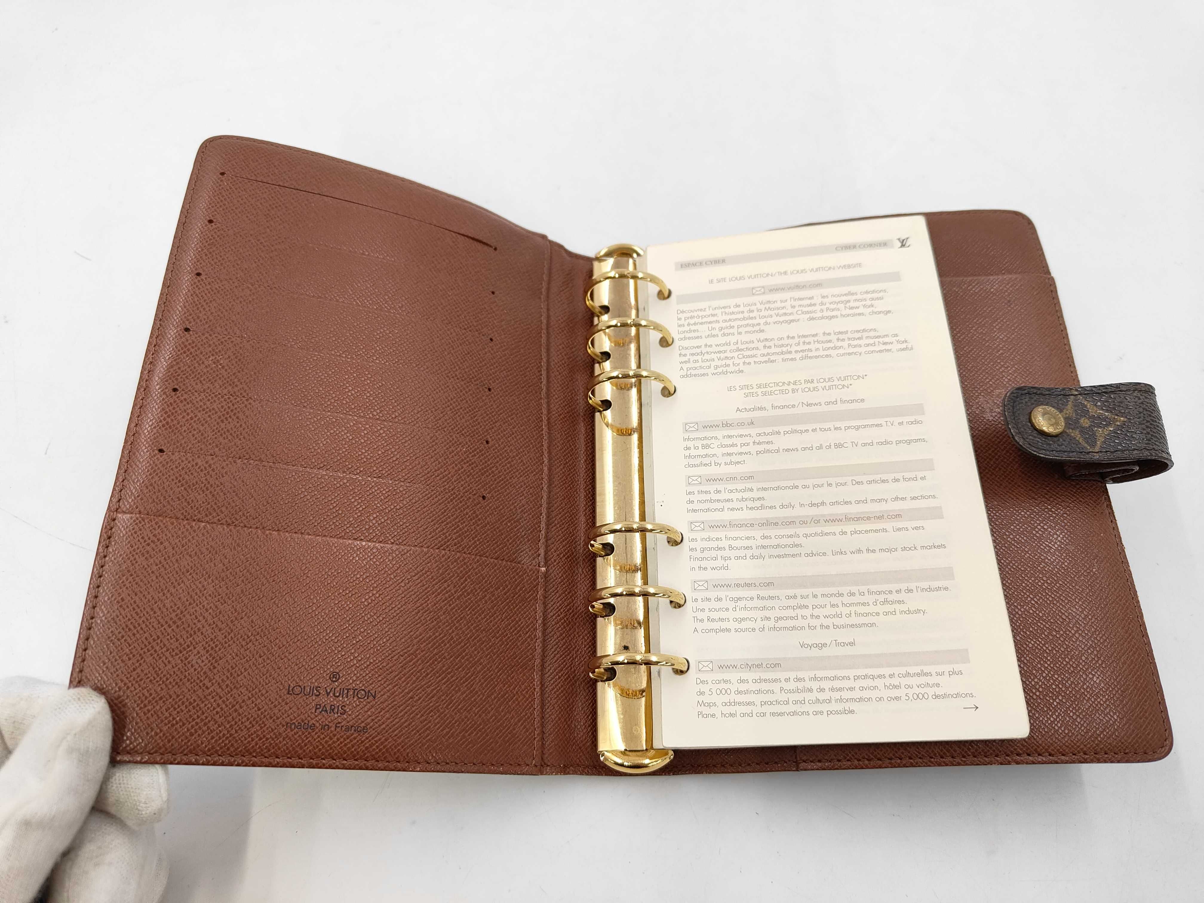 Monogram Agenda MM Notebook Cover — view 4