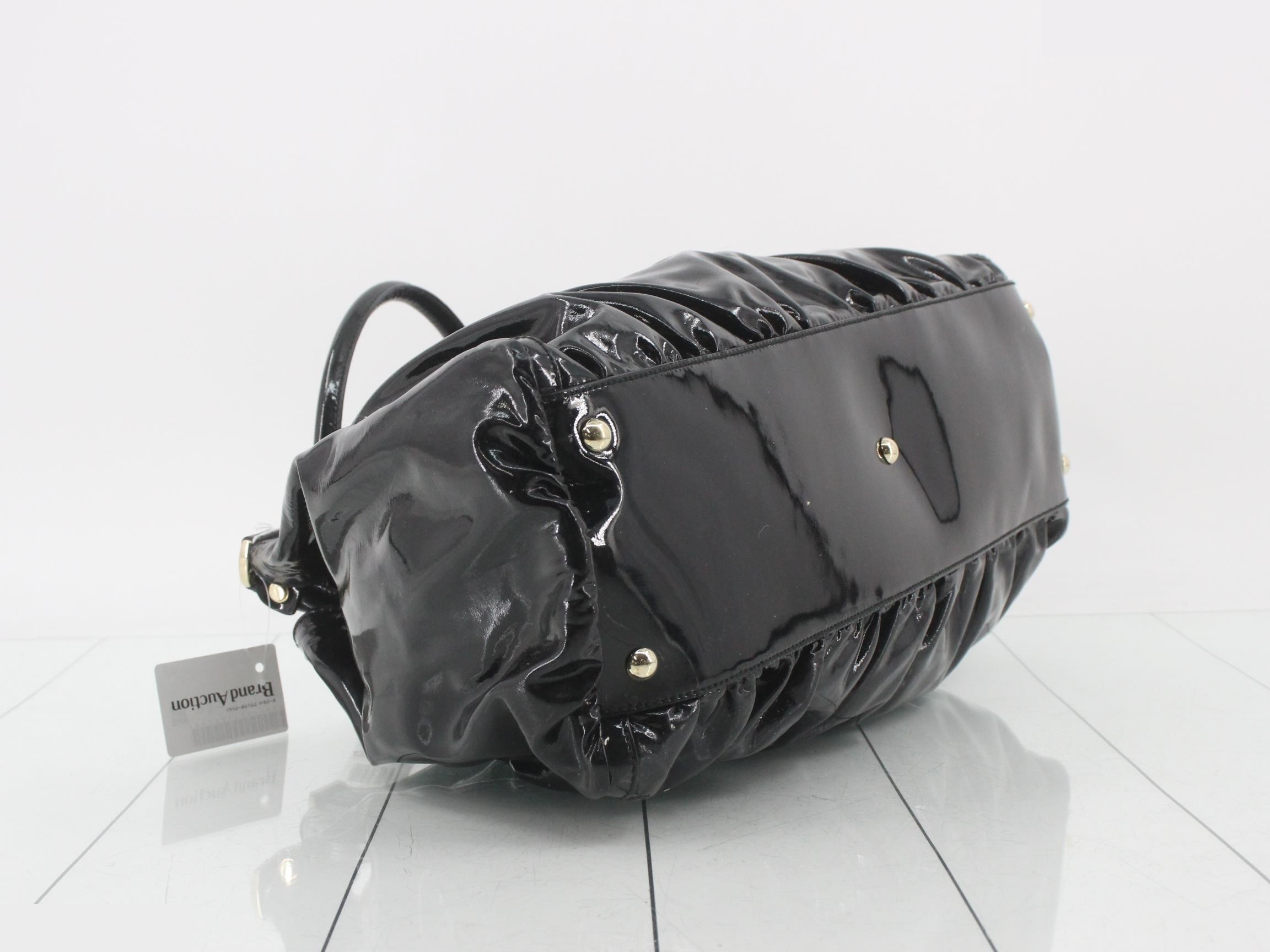Abby Enamel Semi-Shoulder Bag — view 5