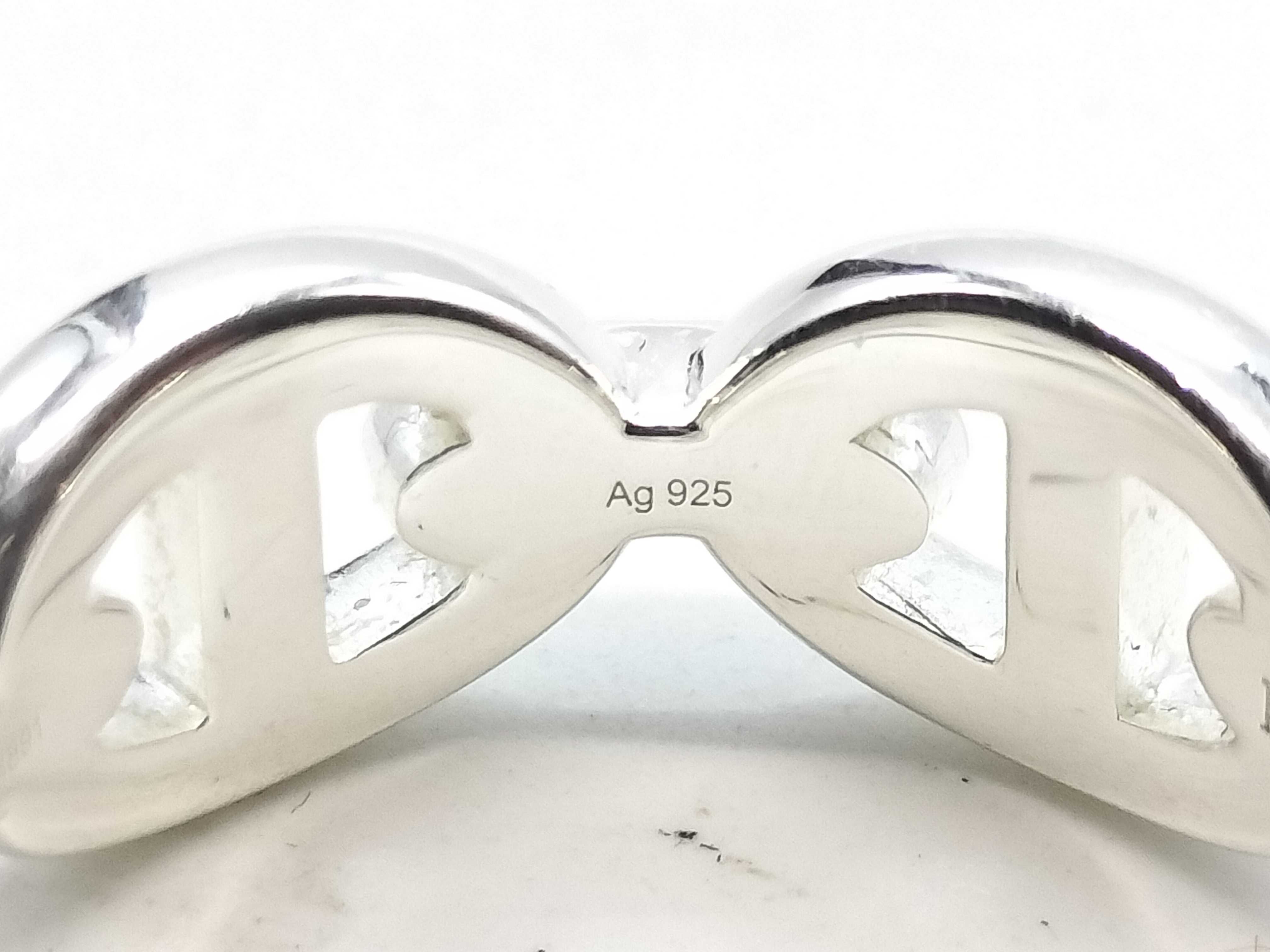 Chaine d'Ancre Enchainée 925 Ring — view 3
