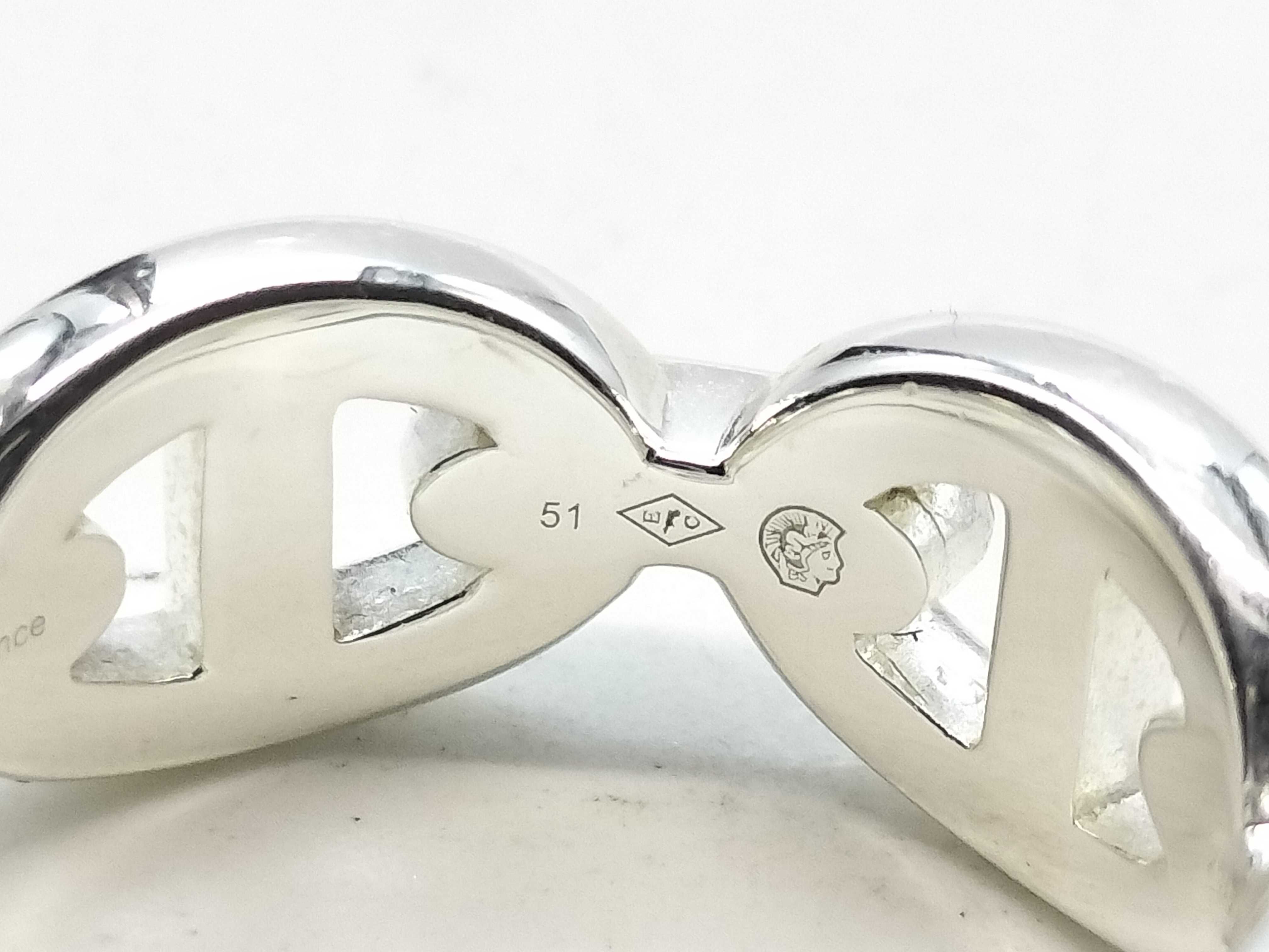 Chaine d'Ancre Enchainée 925 Ring — view 6