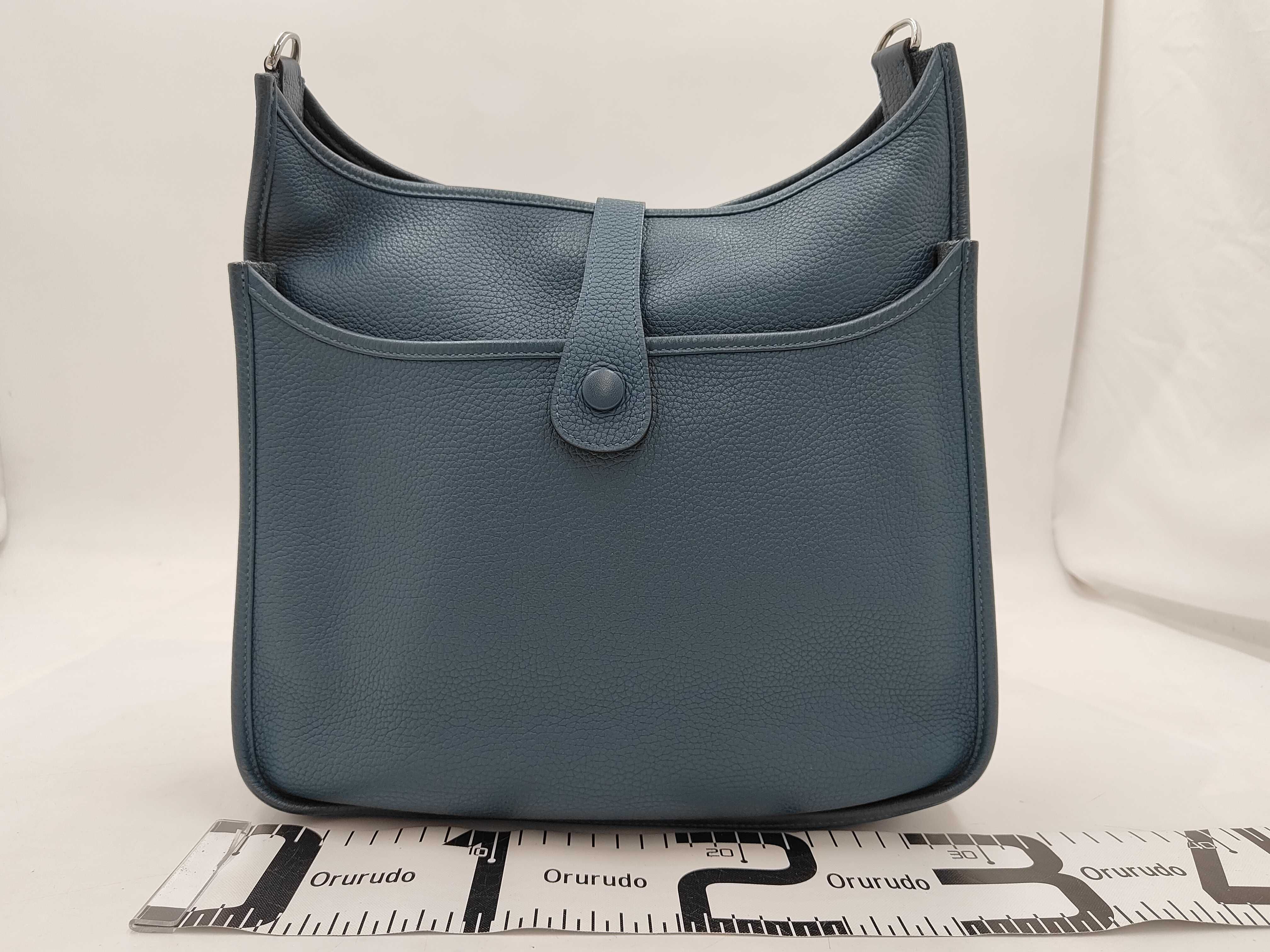 Evelyne 3GM Taurillon Clemence Colvert Shoulder Bag (Stamp A) — view 2