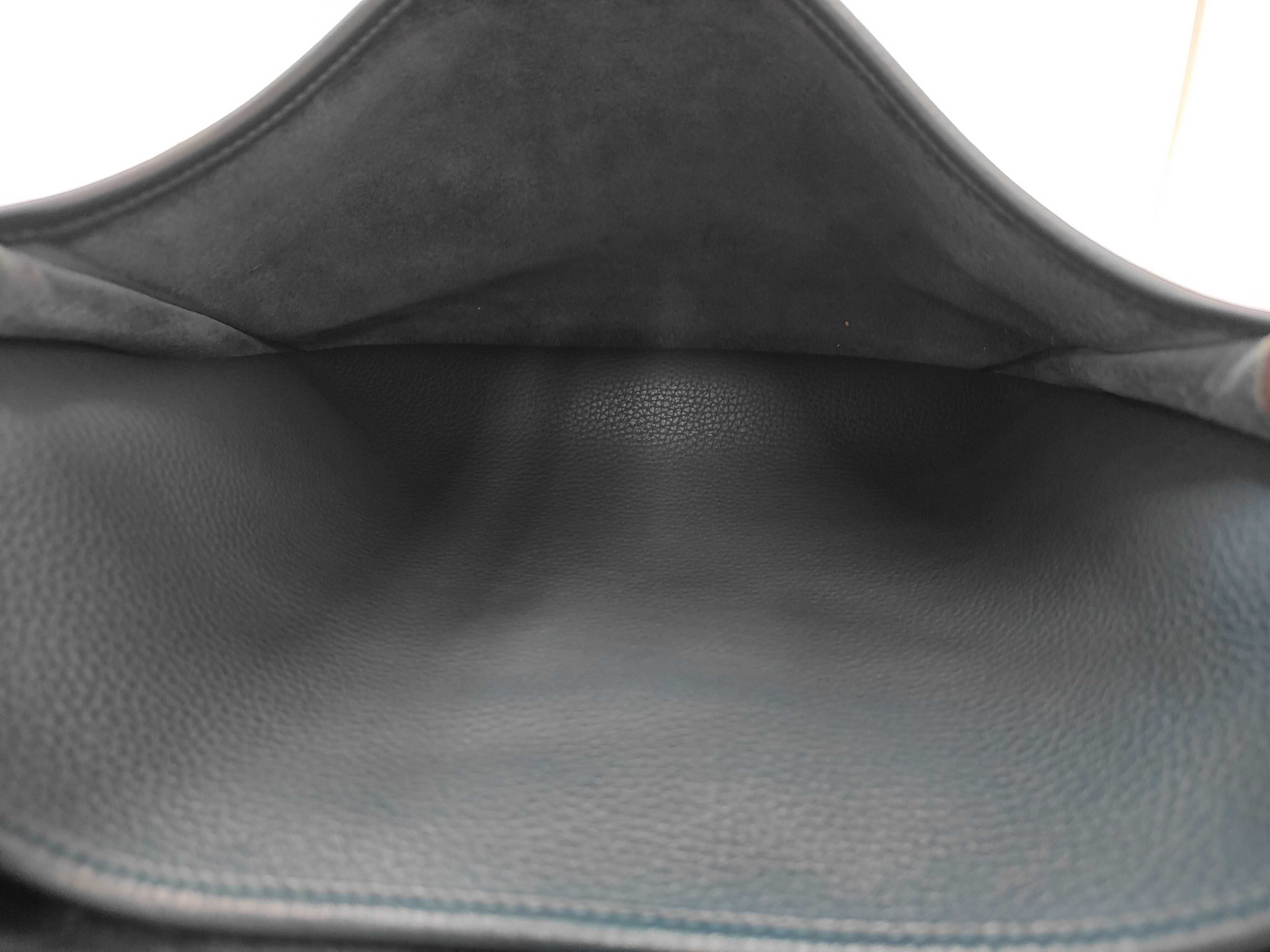Evelyne 3GM Taurillon Clemence Colvert Shoulder Bag (Stamp A) — view 8