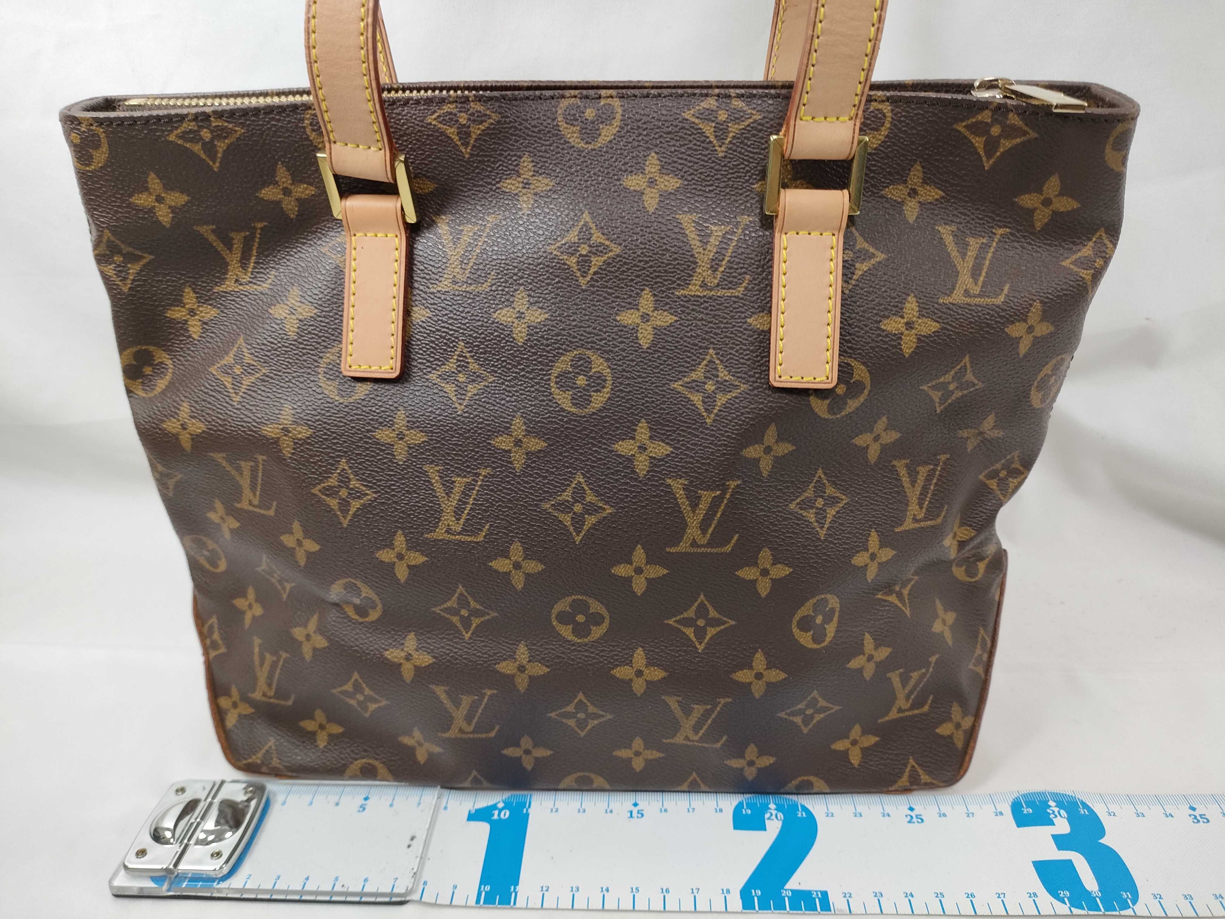 Monogram Louis Vuitton Brown Monogram Cabas Piano M51148 Tote Bag — view 2